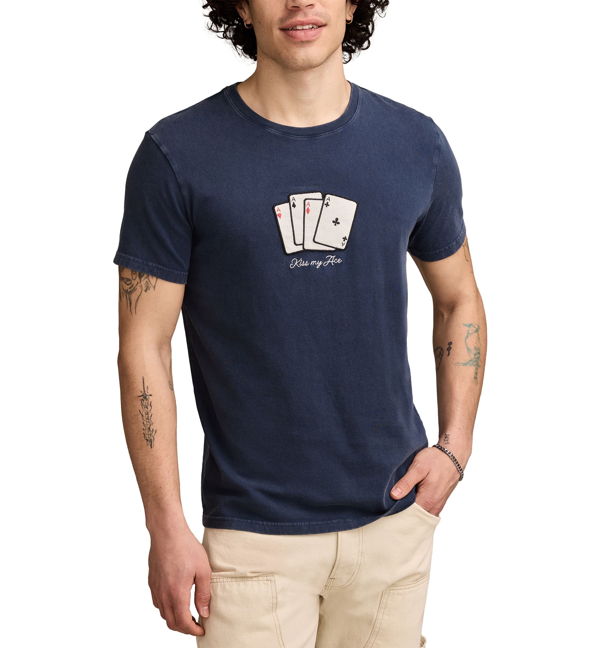 Kiss My Ace Graphic T-Shirt