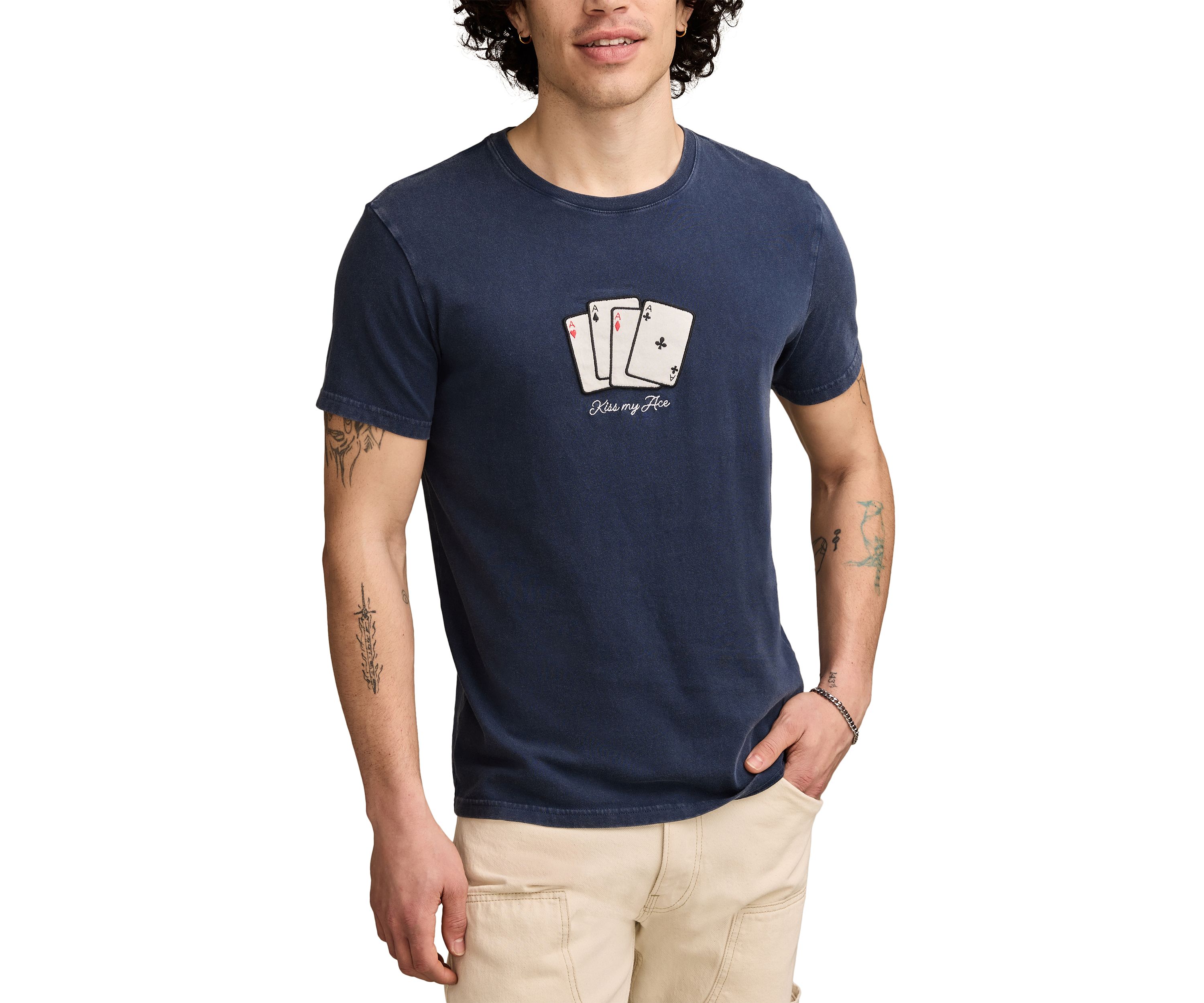Kiss My Ace Graphic T-Shirt