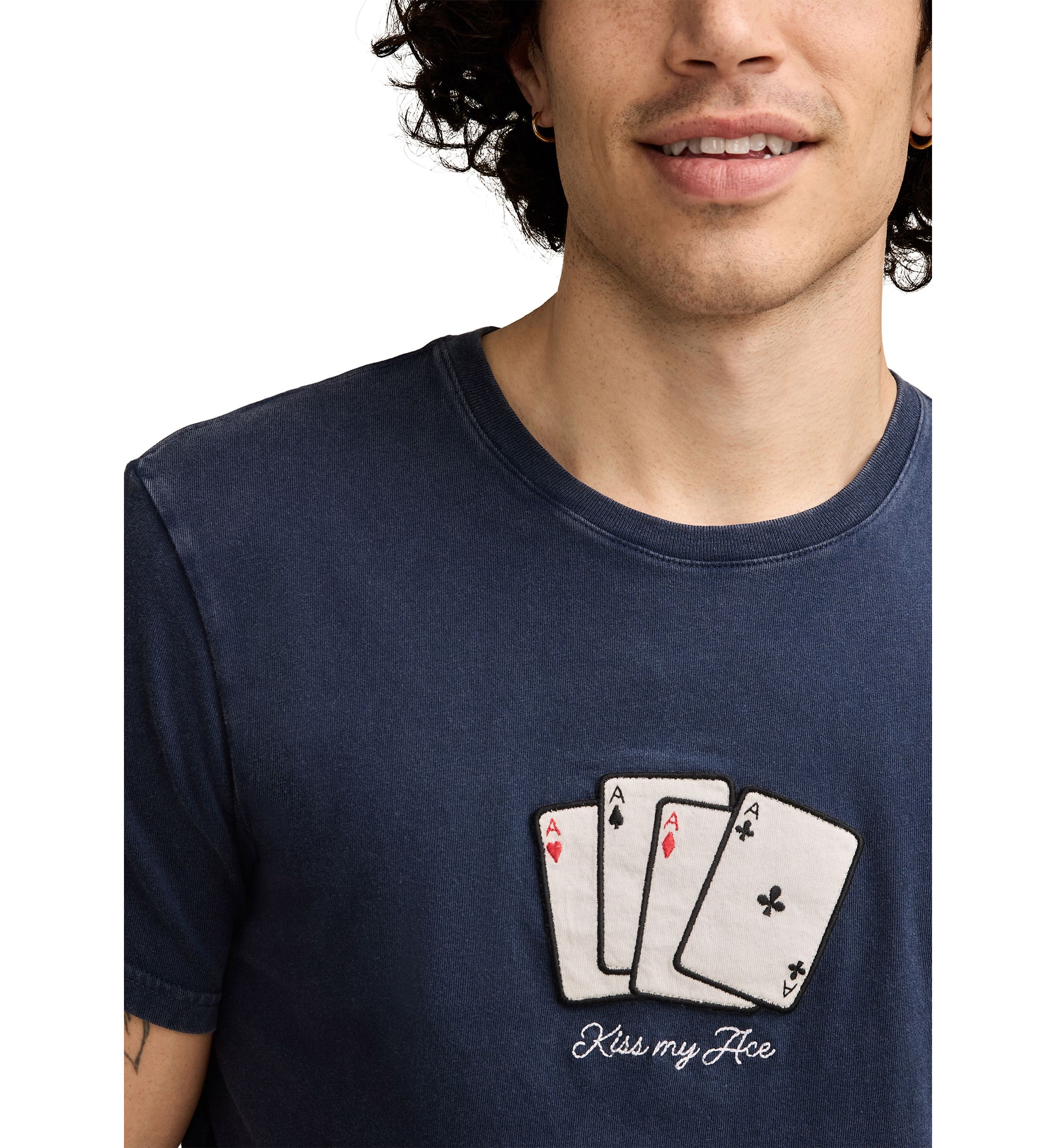 Kiss My Ace Graphic T-Shirt