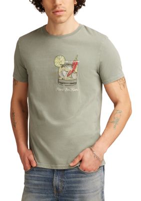 Lucky Brand Men's Cocktail Graphic T-Shirt
