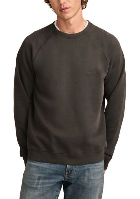 Lucky Brand Men's Logo Fleece Raglan Sweatshirt