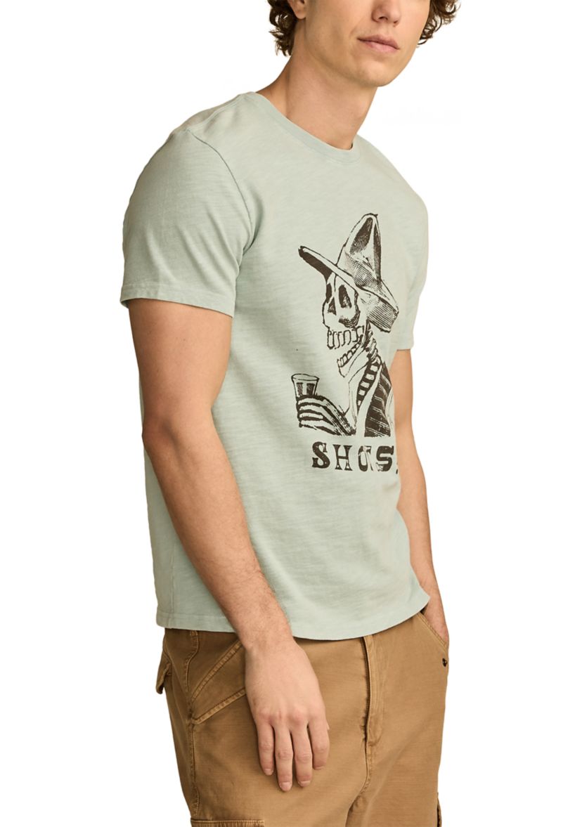 Shots Skeleton Short Sleeve Graphic T-Shirt