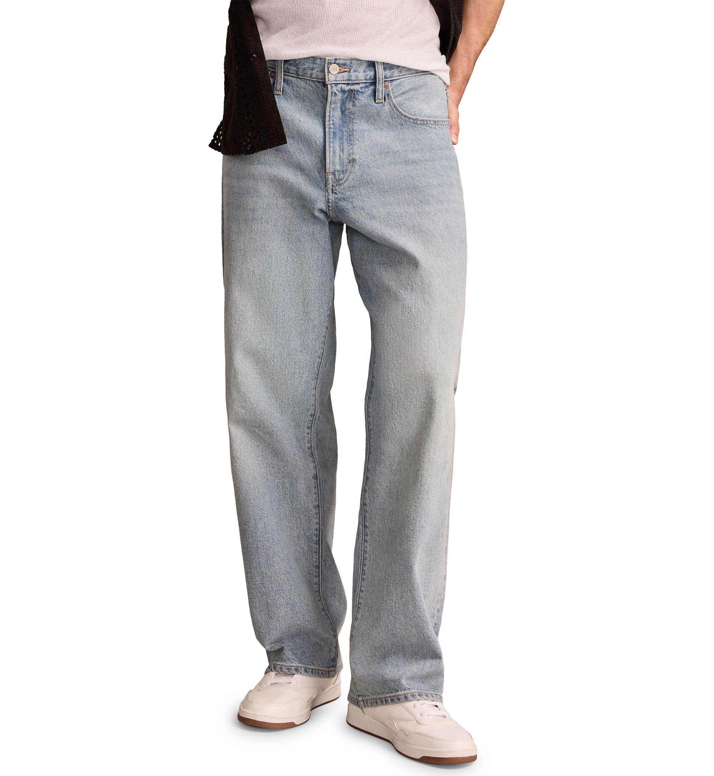 Loose Fit Denim Jeans 