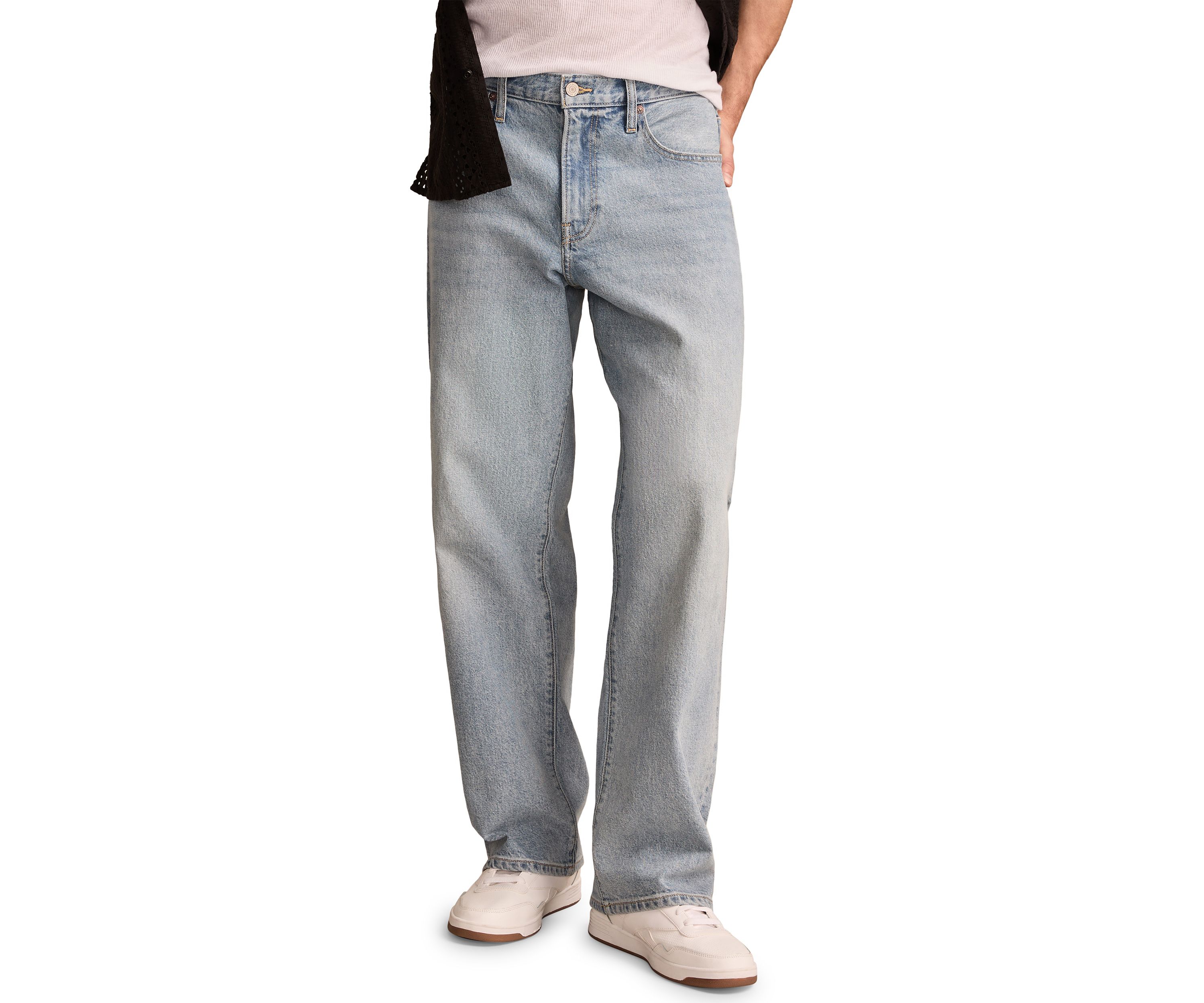 Loose Fit Denim Jeans 