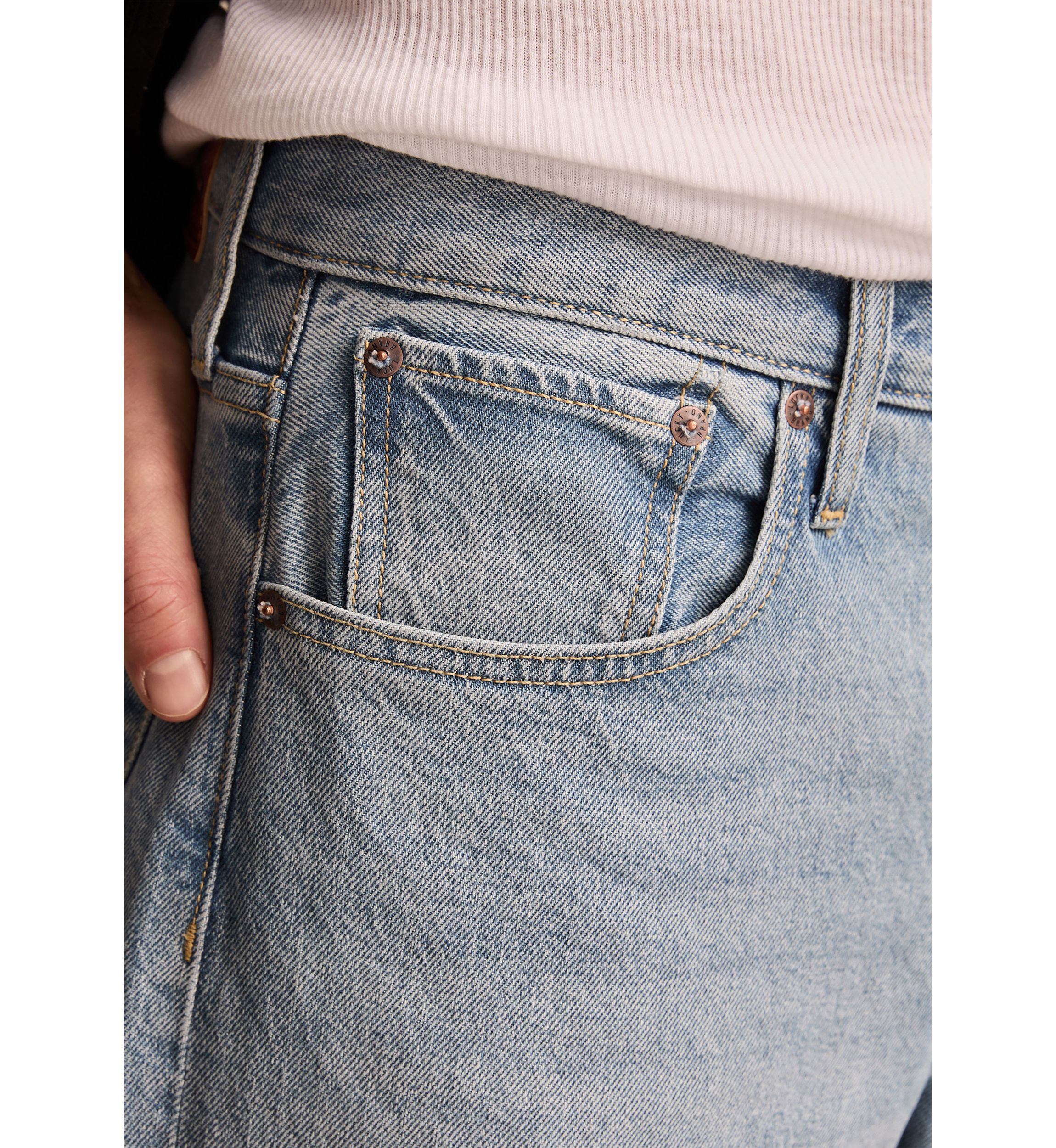 Loose Fit Denim Jeans 