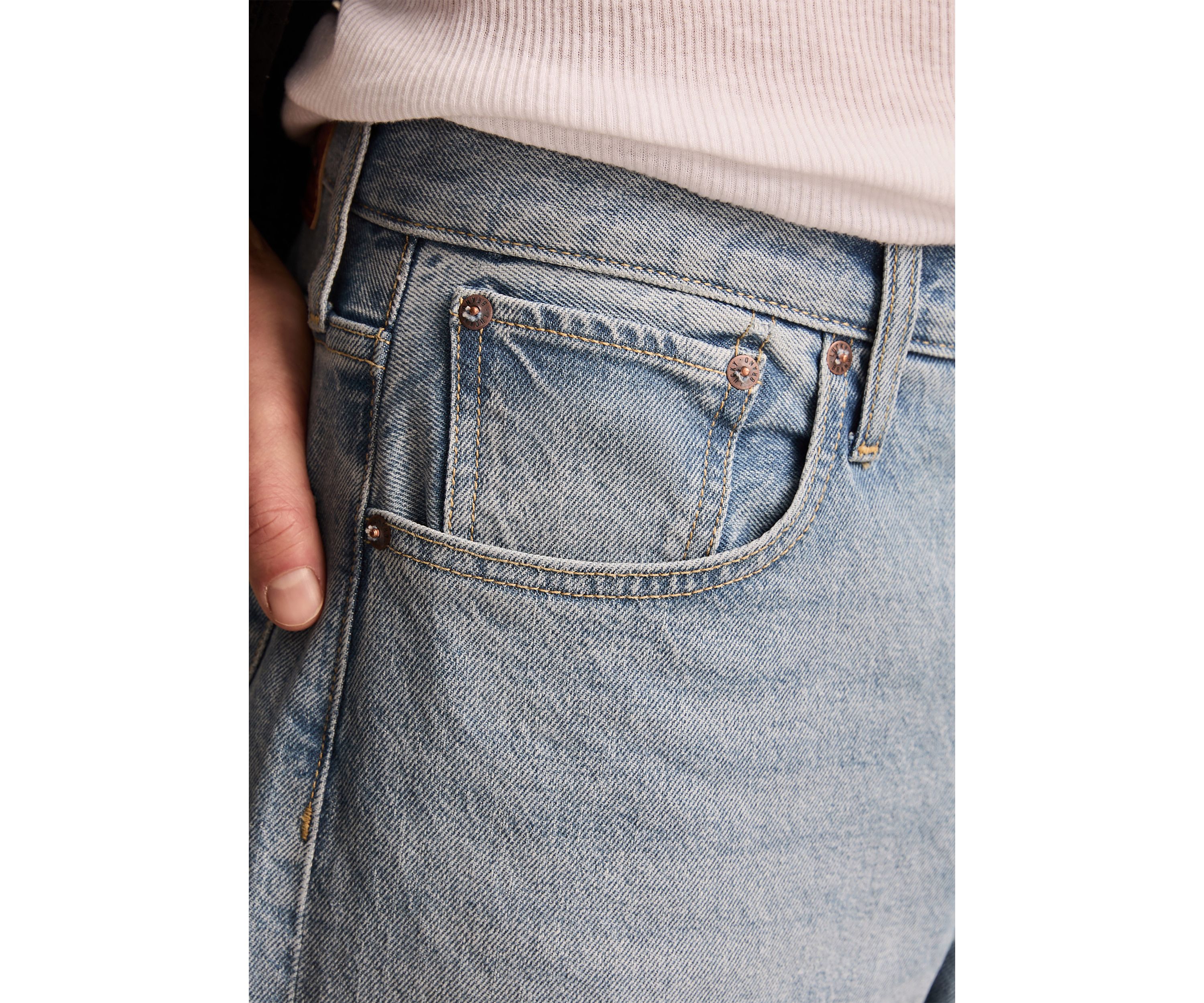 Loose Fit Denim Jeans 