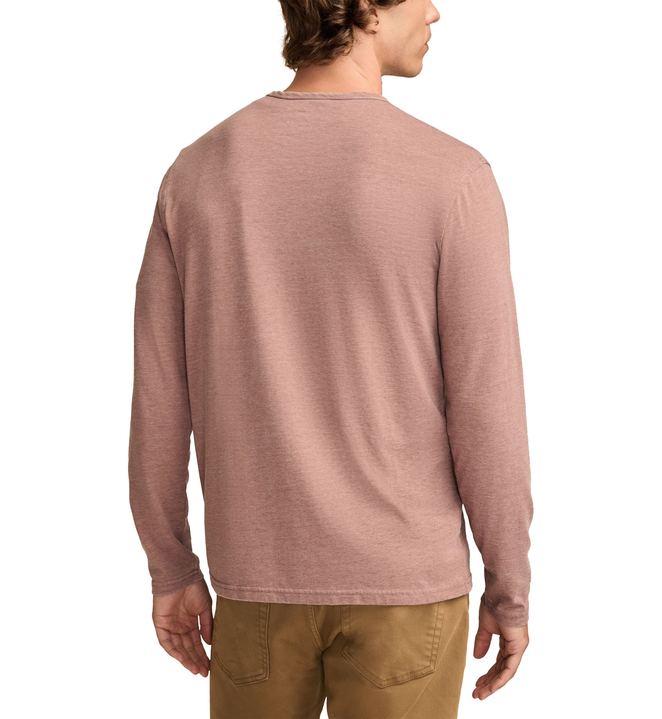 Big & Tall Venice Burnout Long Sleeve Shirt