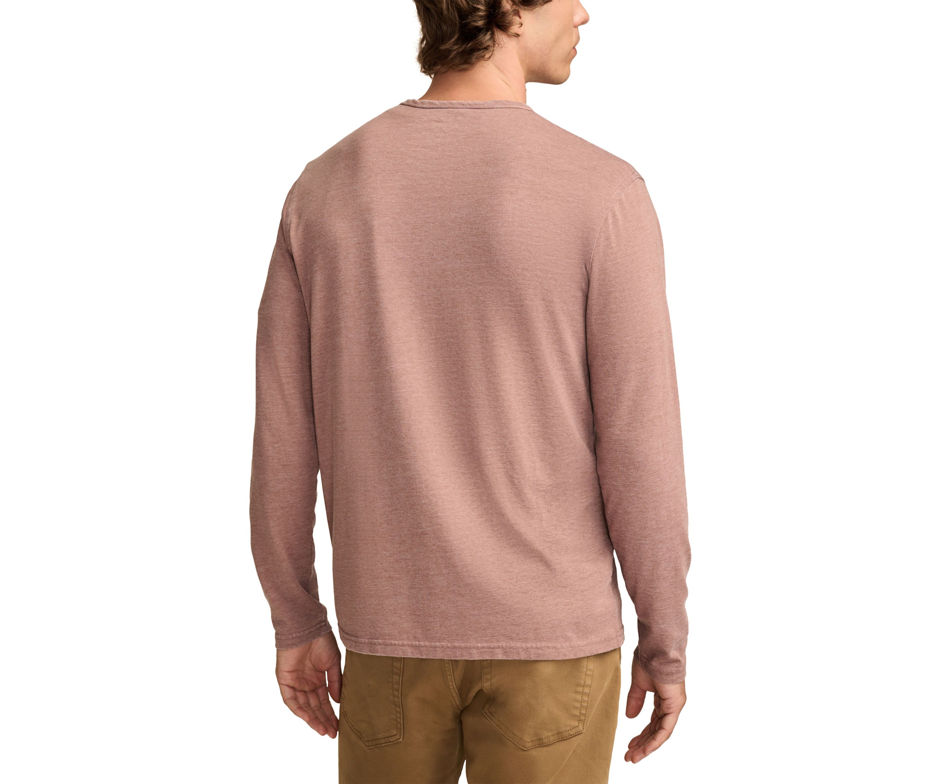 Big & Tall Venice Burnout Long Sleeve Shirt