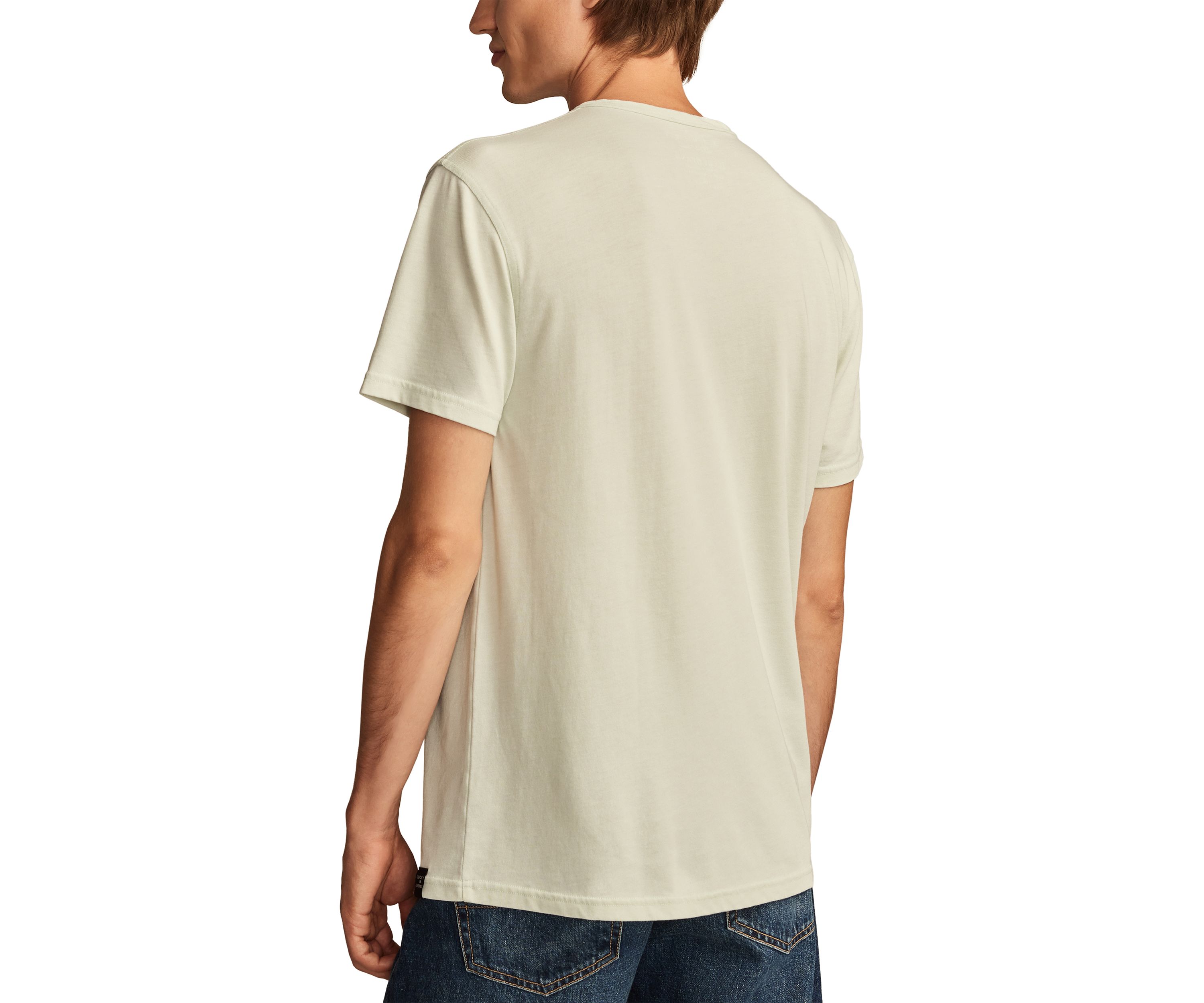 Big & Tall Venice Burnout Henley T-Shirt