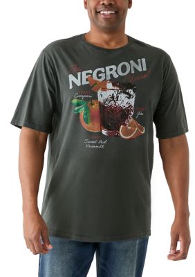 Lucky Brand Men's Big & Tall Negroni Graphic T-Shirt
