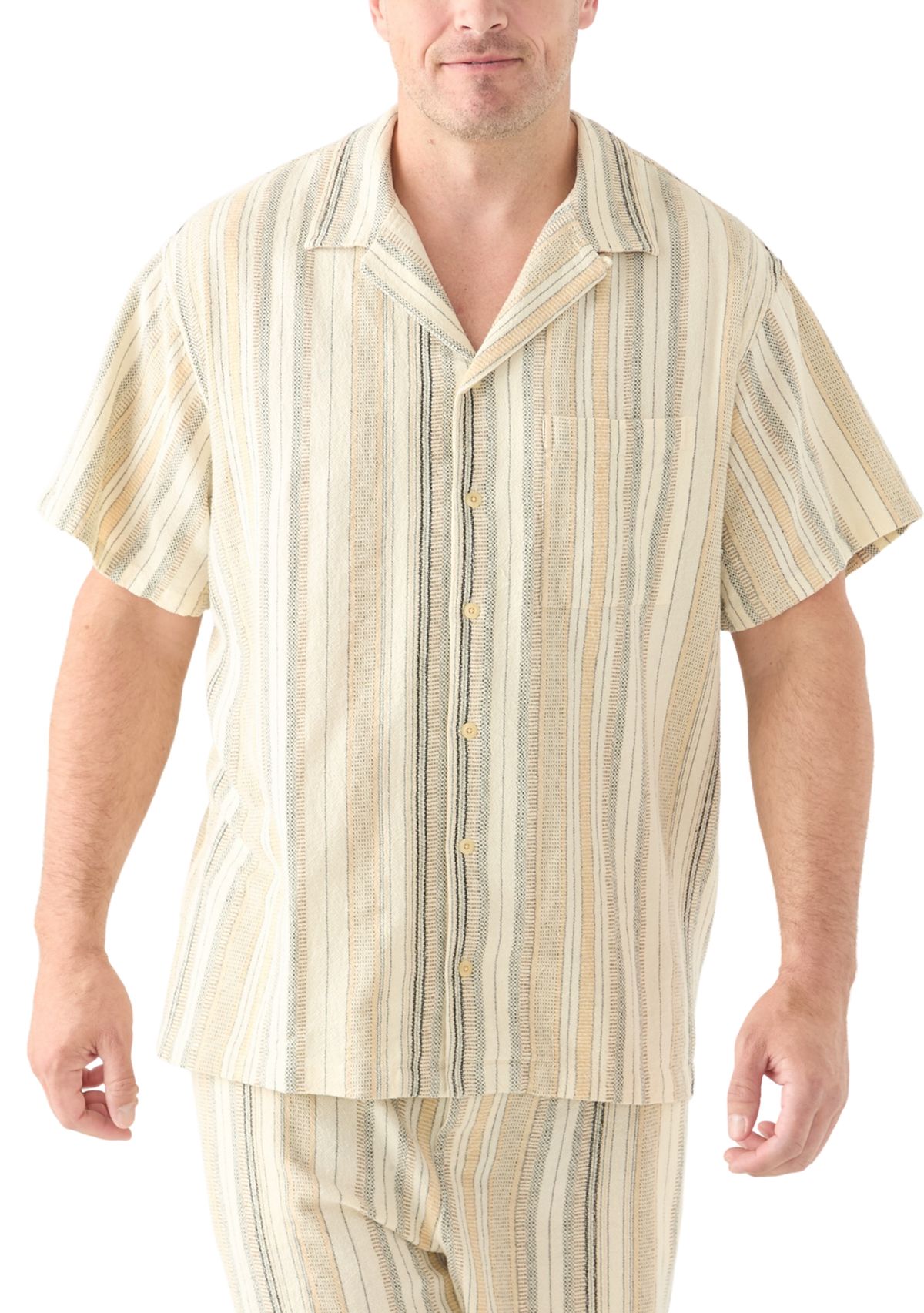 Big & Tall Casual Button Down Shirt 