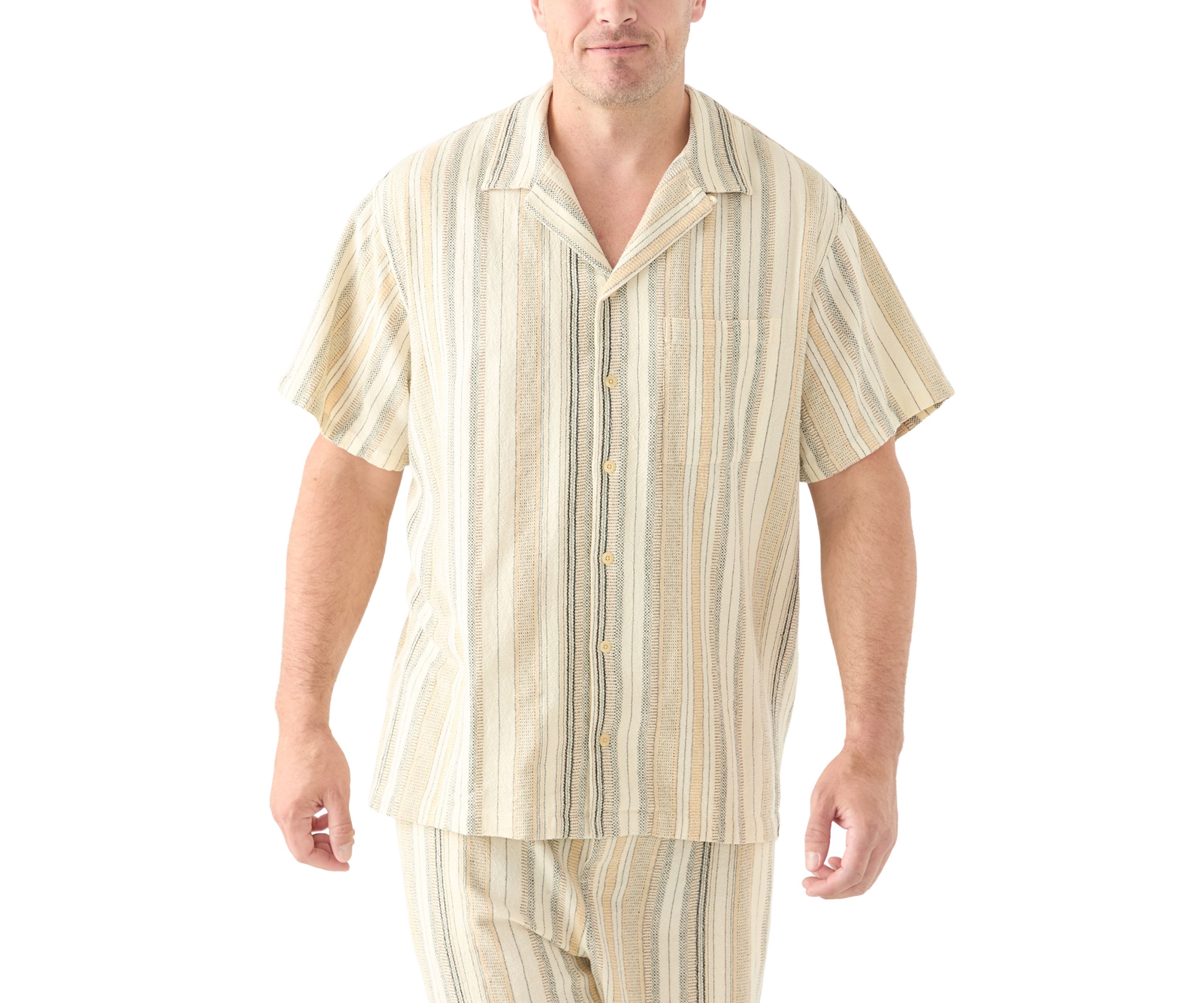 Big & Tall Casual Button Down Shirt 