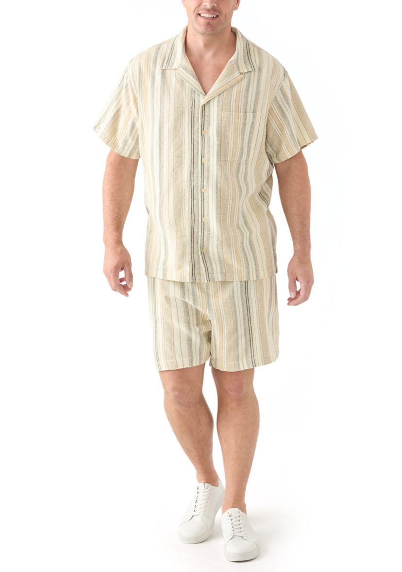 Big & Tall Casual Button Down Shirt 