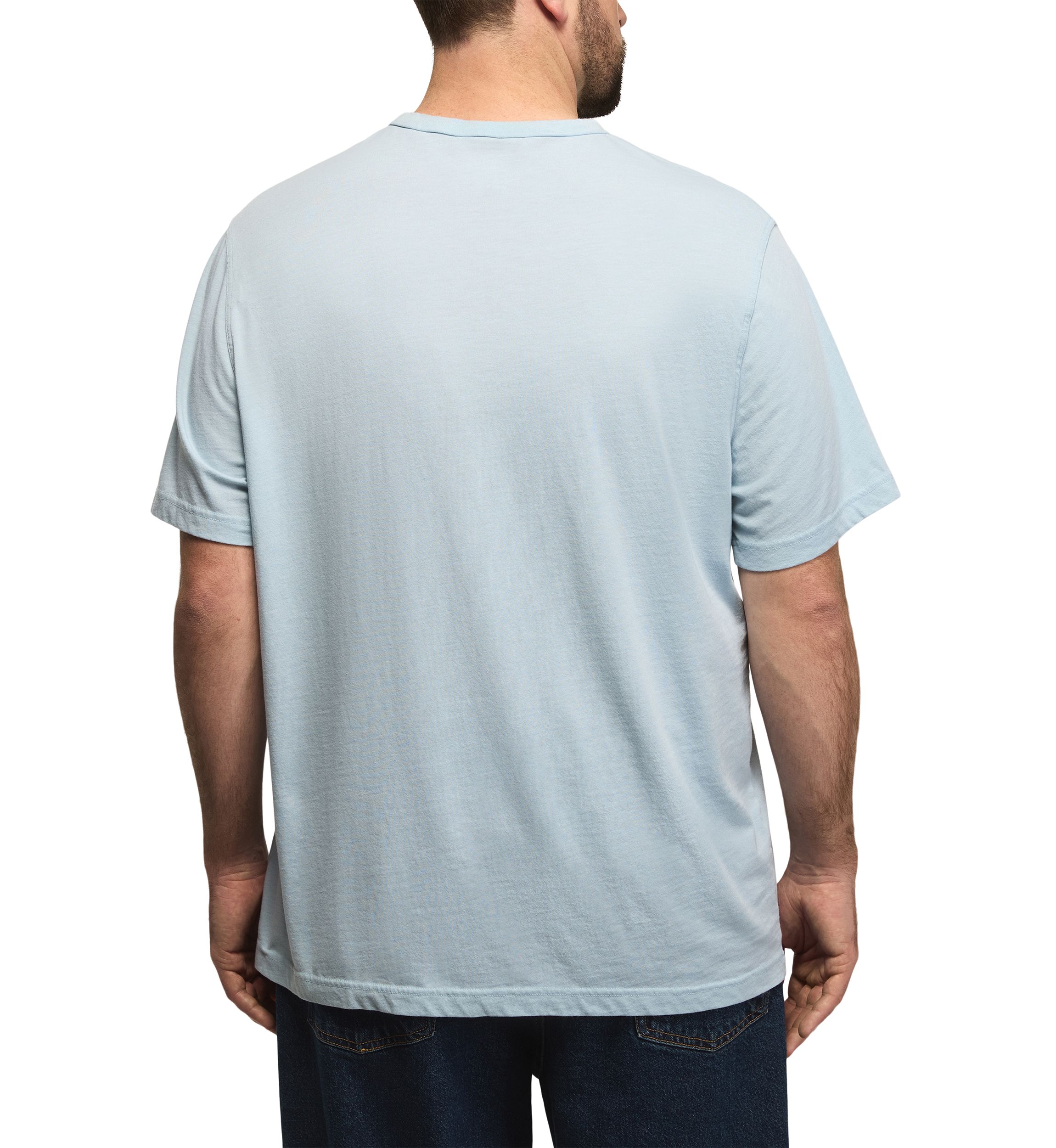 T-Shirt Lucky Brand Uomo Venice Burnout – Manica Lunga Henley Oliva – Taglia XL