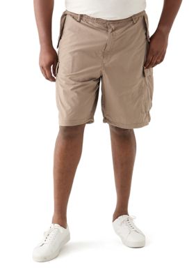 Lucky Brand Men's Big & Tall Parachute Cargo Shorts