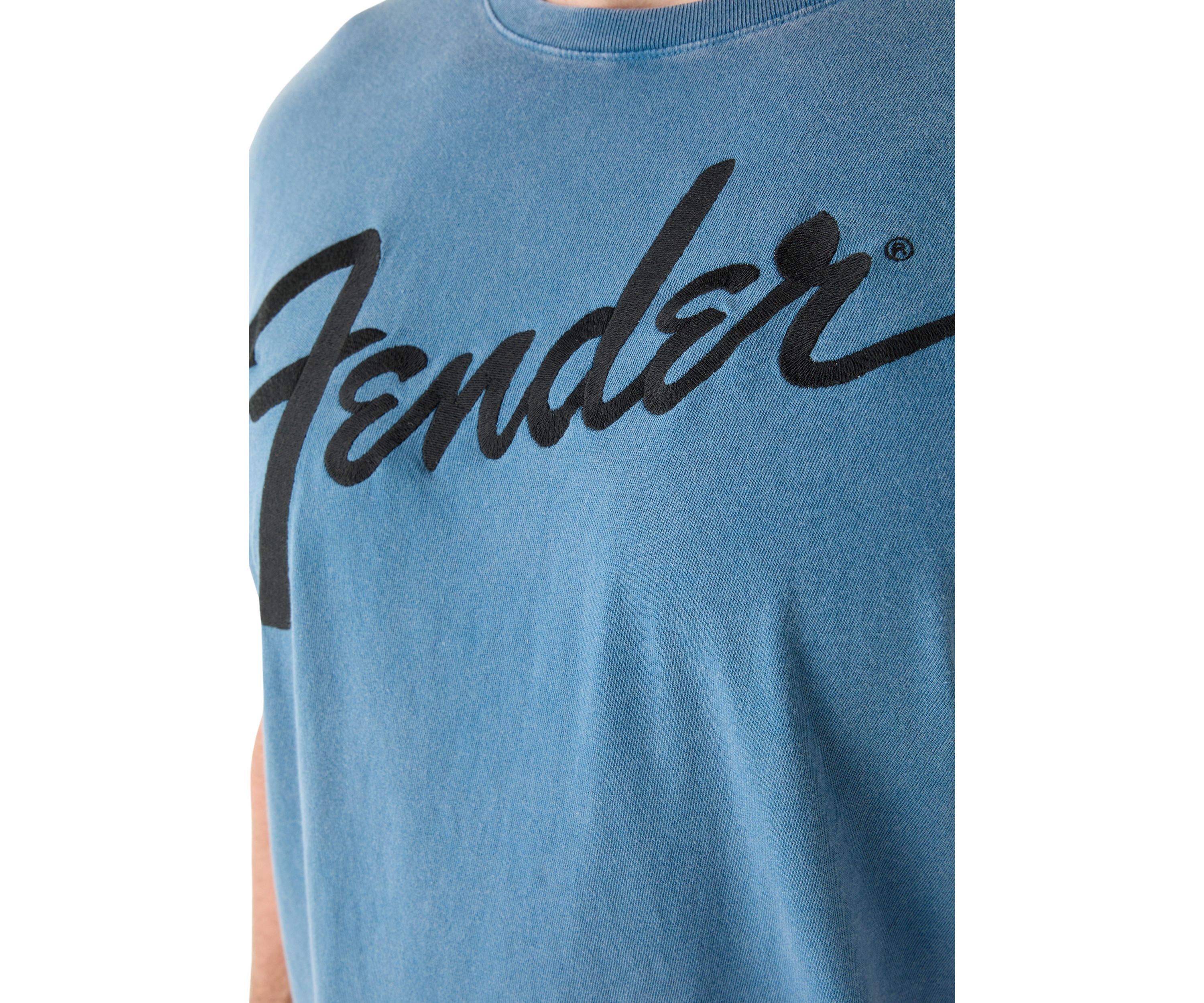 Big & Tall Short Sleeve Fender Logo Graphic T-Shirt