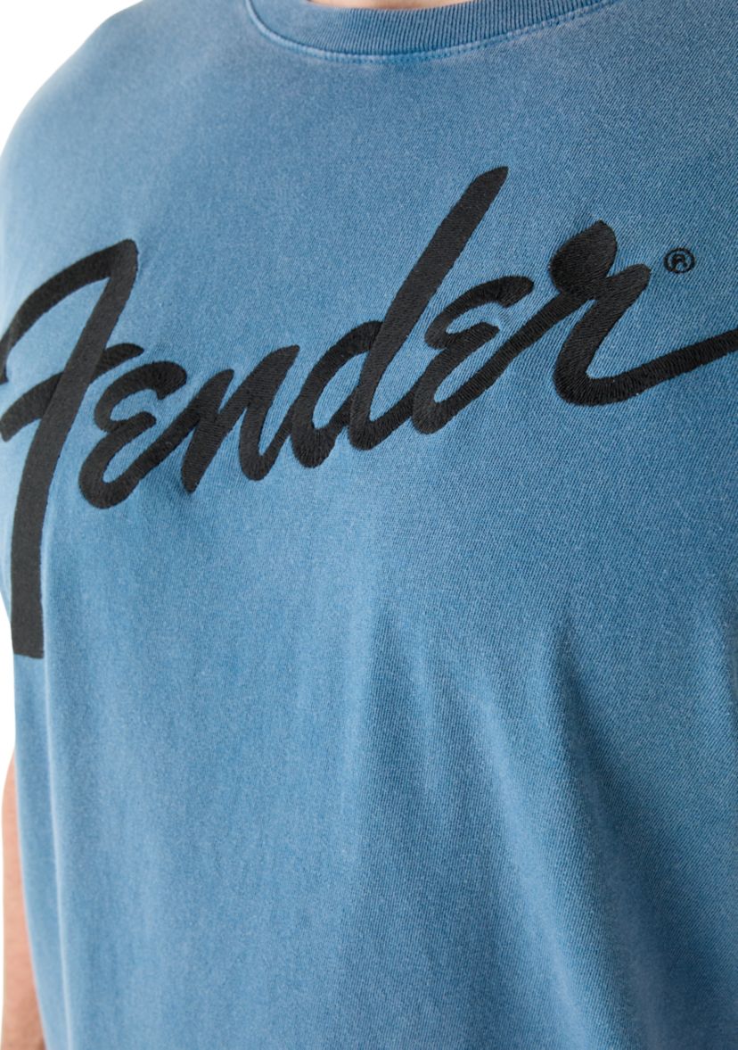 Big & Tall Short Sleeve Fender Logo Graphic T-Shirt