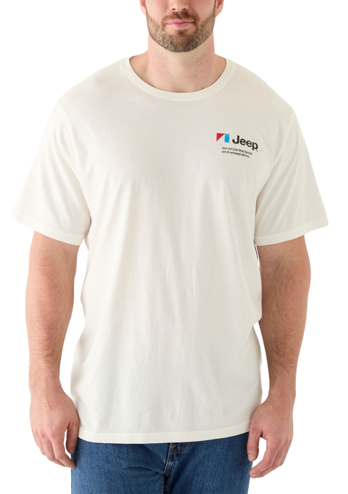 Big & Tall Short Sleeve Super Jeep Graphic T-Shirt