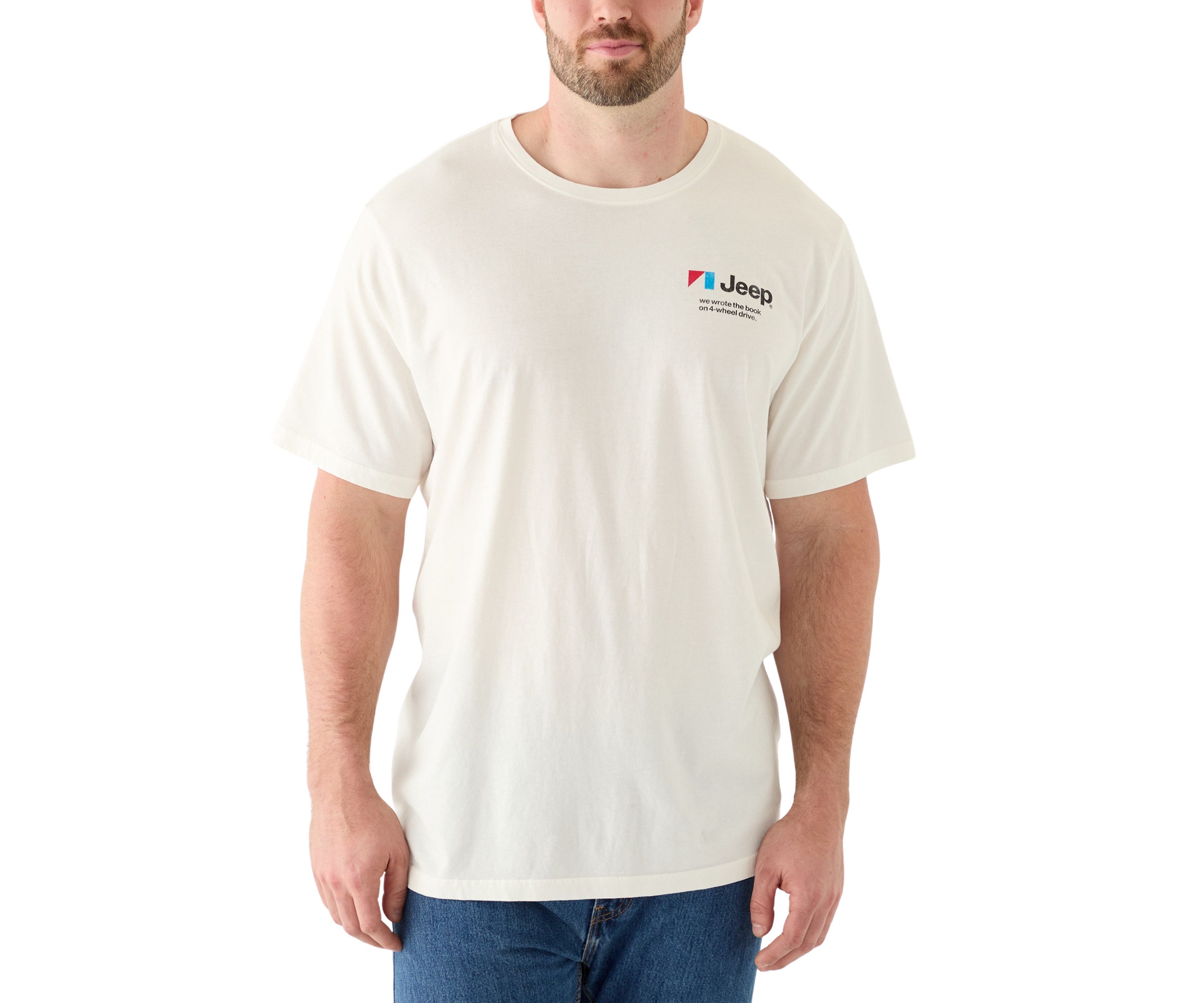 Big & Tall Short Sleeve Super Jeep Graphic T-Shirt