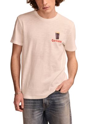 Lucky Brand Men's Big & Tall Guinness Time Graphic T-Shirt