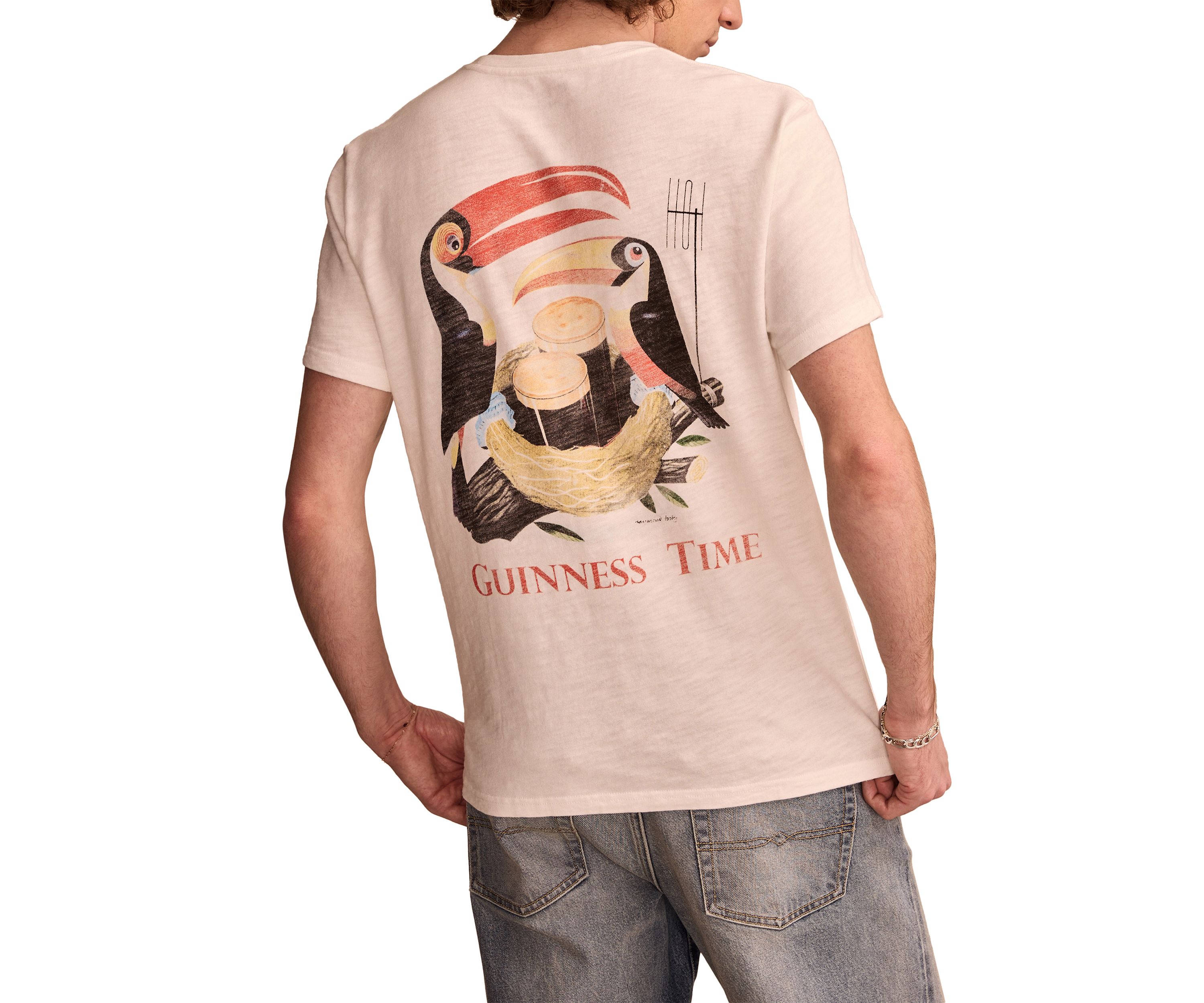 Big & Tall Guinness Time Graphic T-Shirt