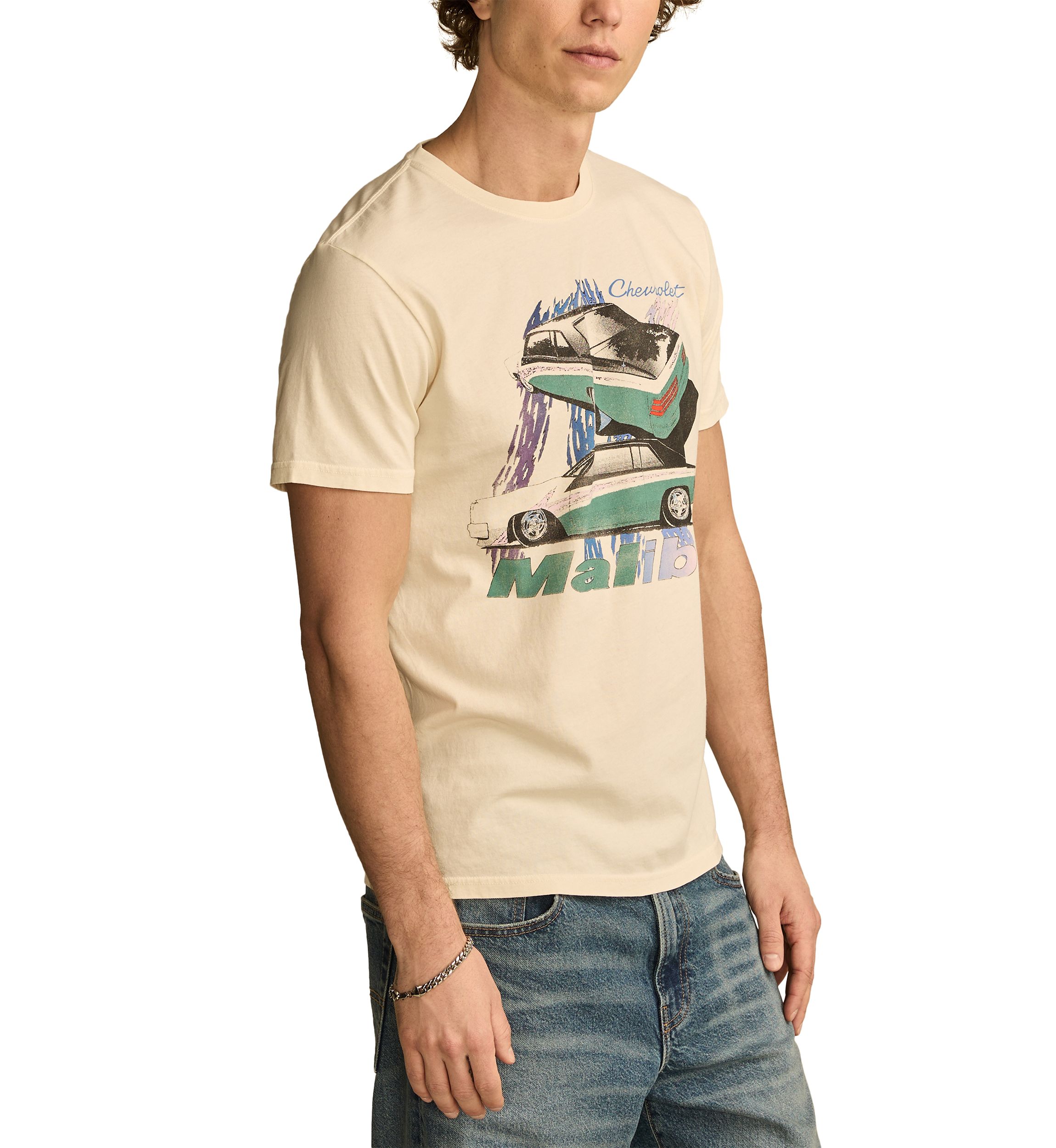 Big & Tall Chevrolet Malibu Graphic T-Shirt