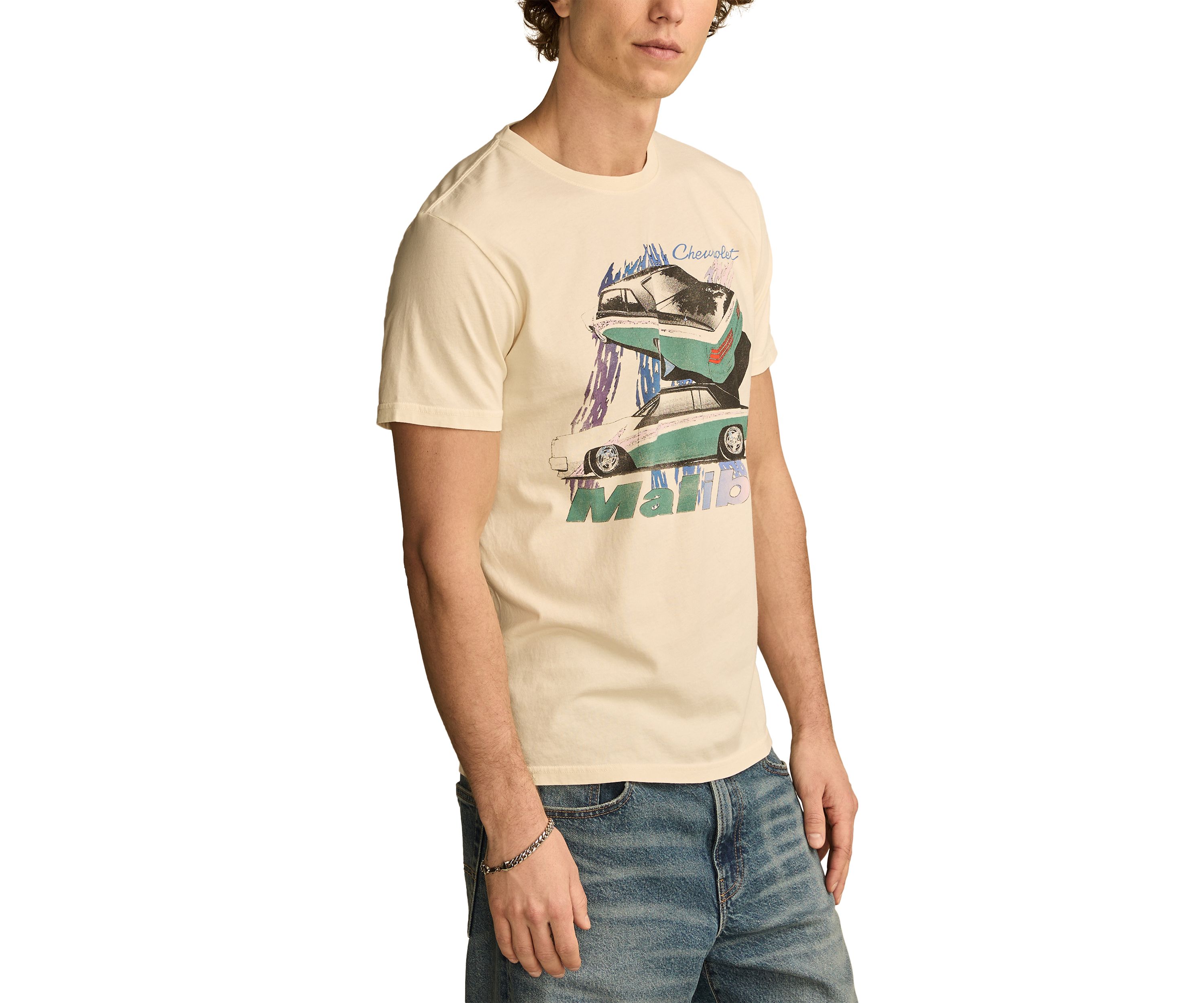 Big & Tall Chevrolet Malibu Graphic T-Shirt