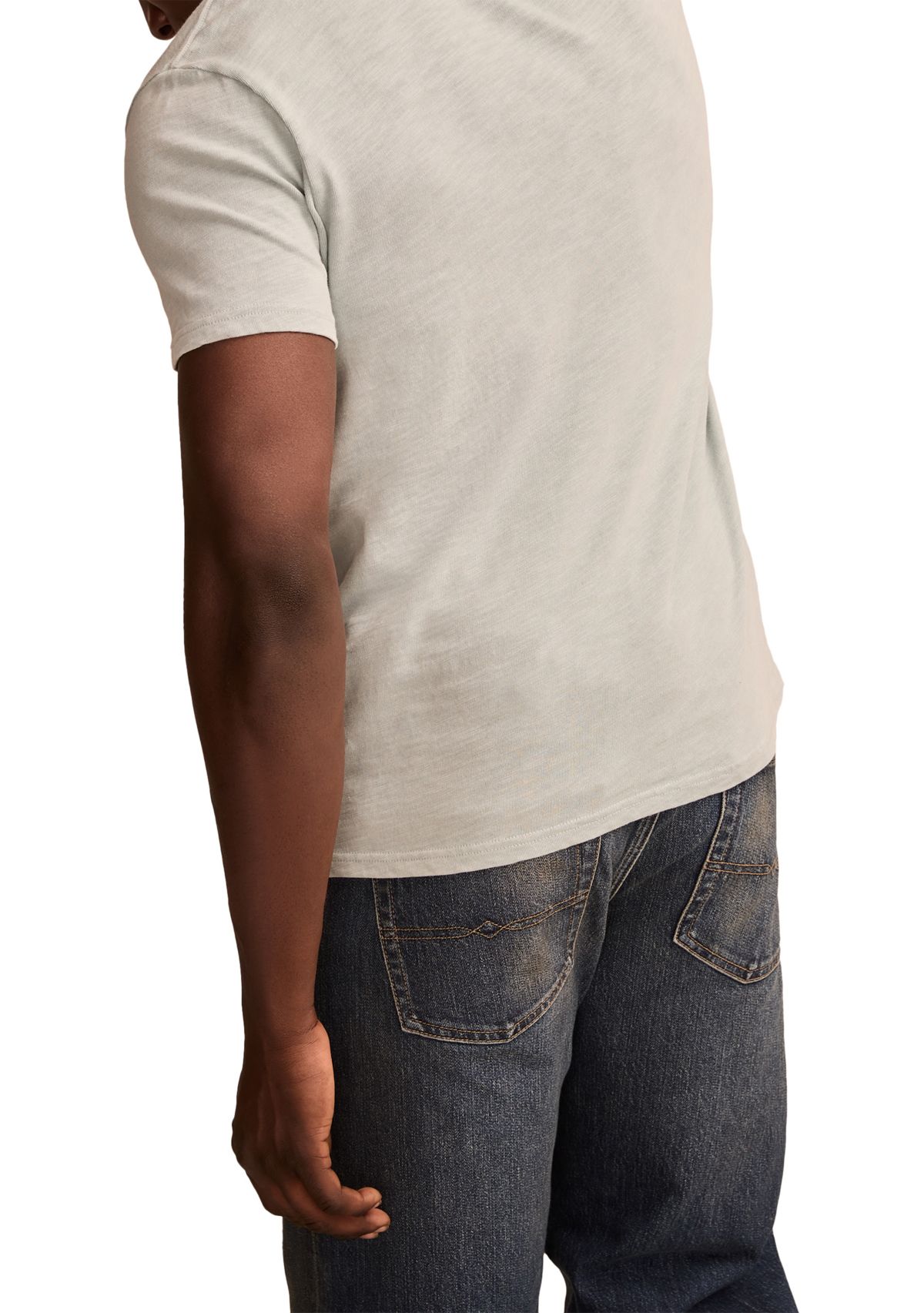 Big & Tall Short Sleeve Blue Grass Guitar Graphic T-Shirt