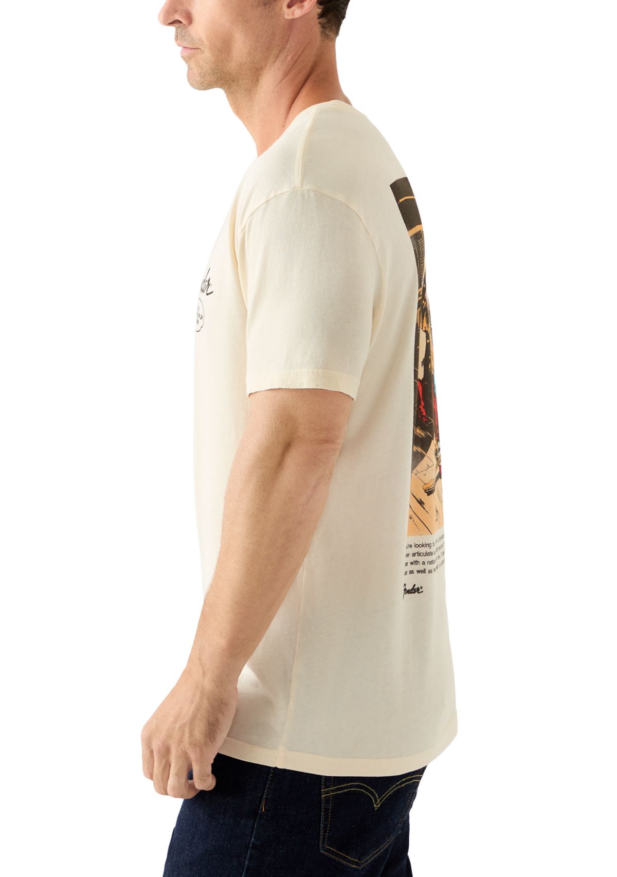 Mens Fender Western Graphic T-Shirt