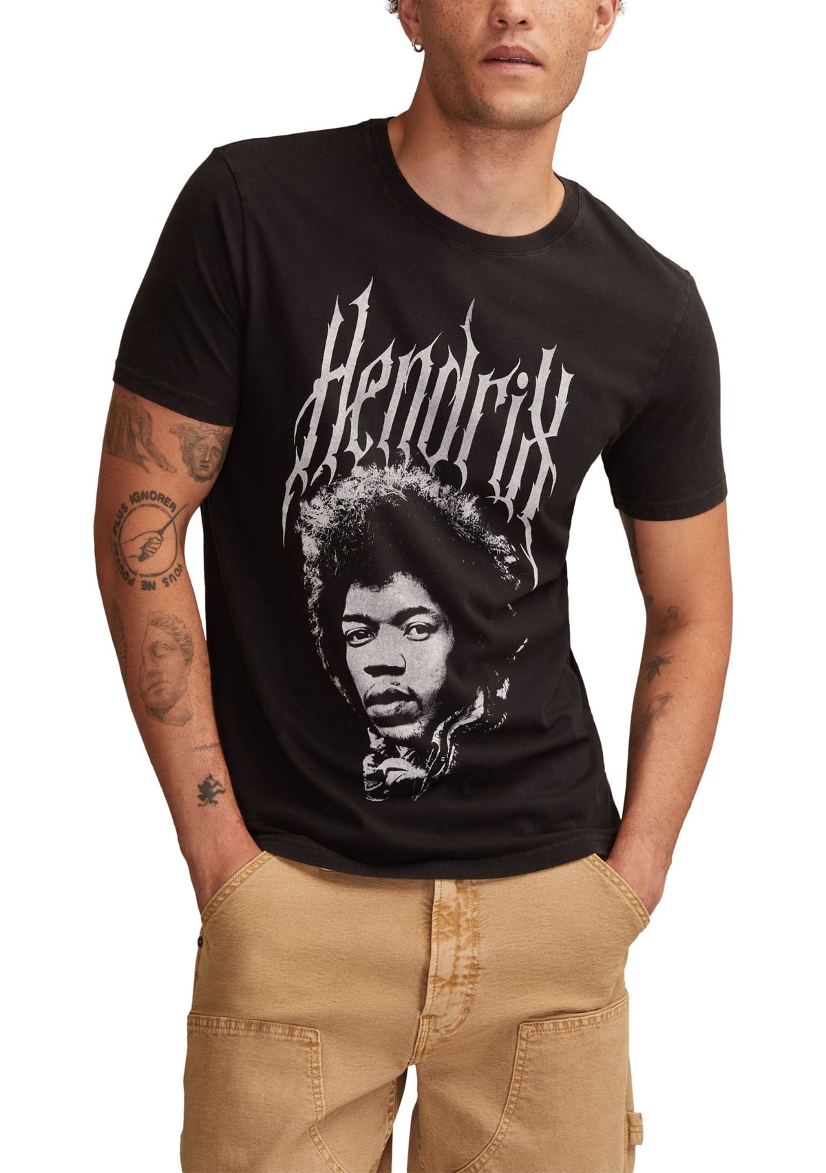 Mens Metal Hendrix T-Shirt