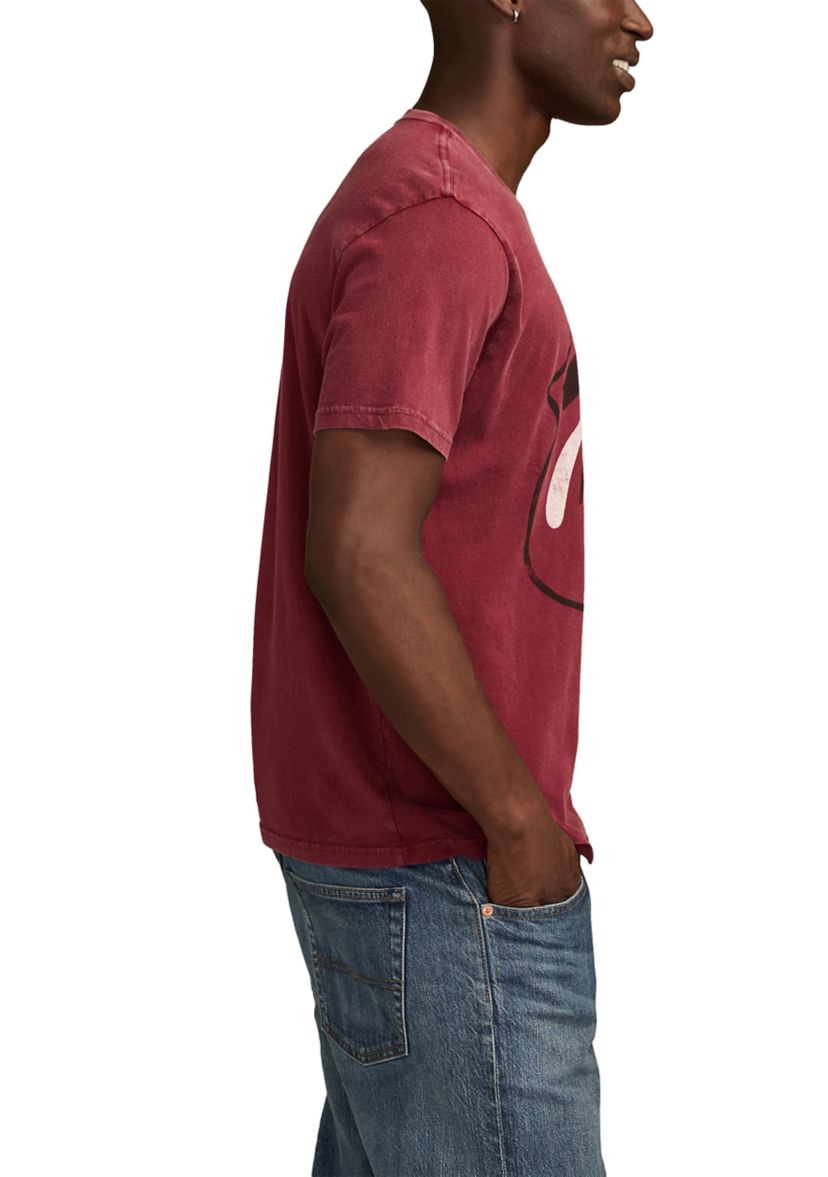 Mens Rolling Stones Fangs T-Shirt