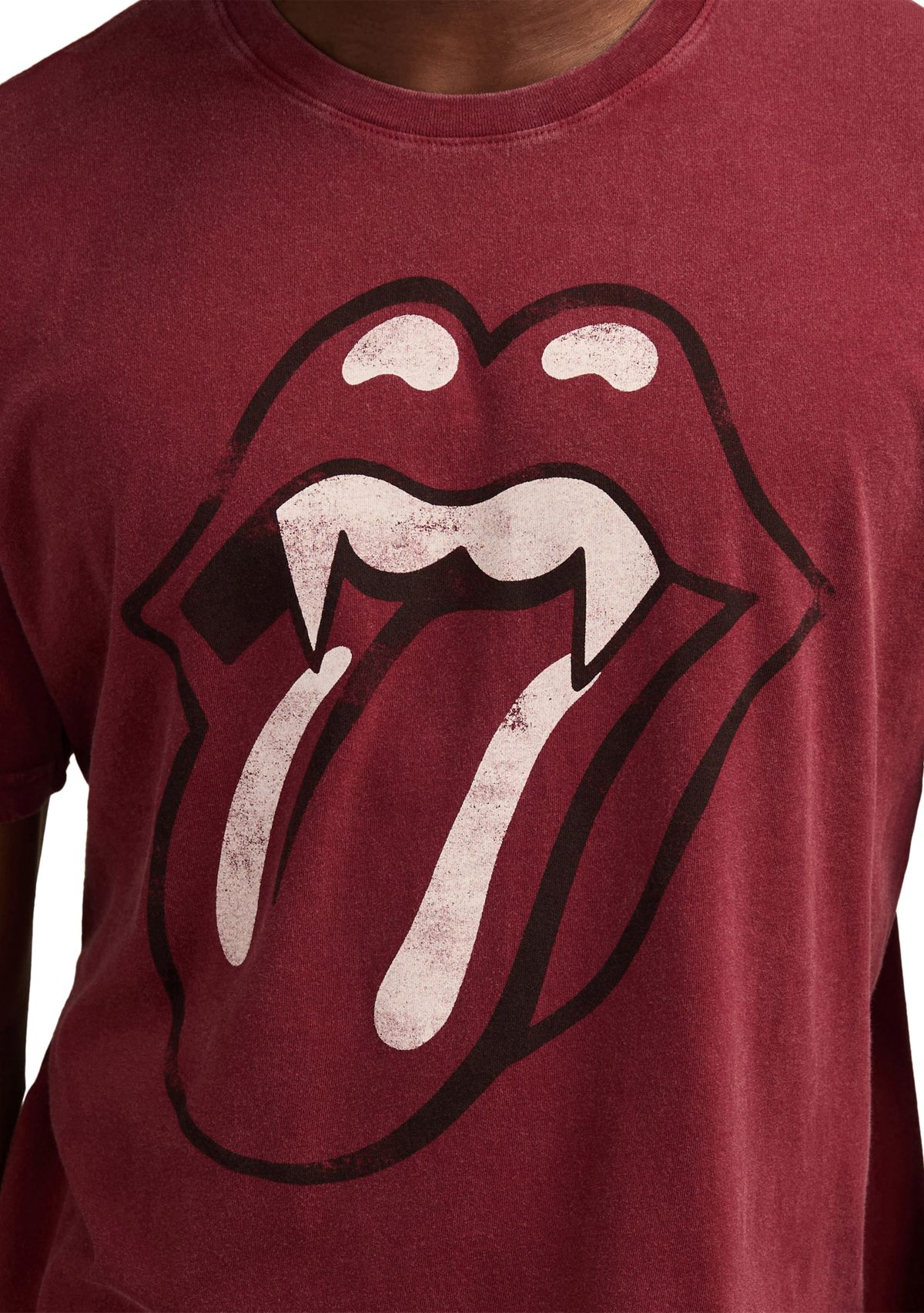 Mens Rolling Stones Fangs T-Shirt