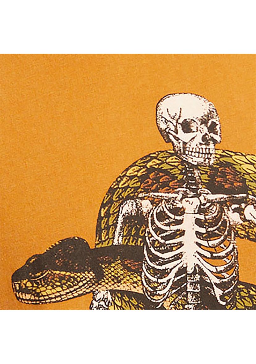 Mens Live Fast Skeleton T-Shirt