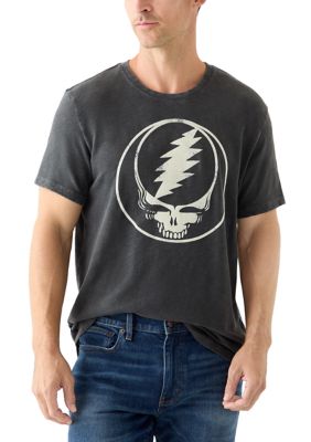 Lucky Brand Men's Grateful Dead Logo T-Shirt