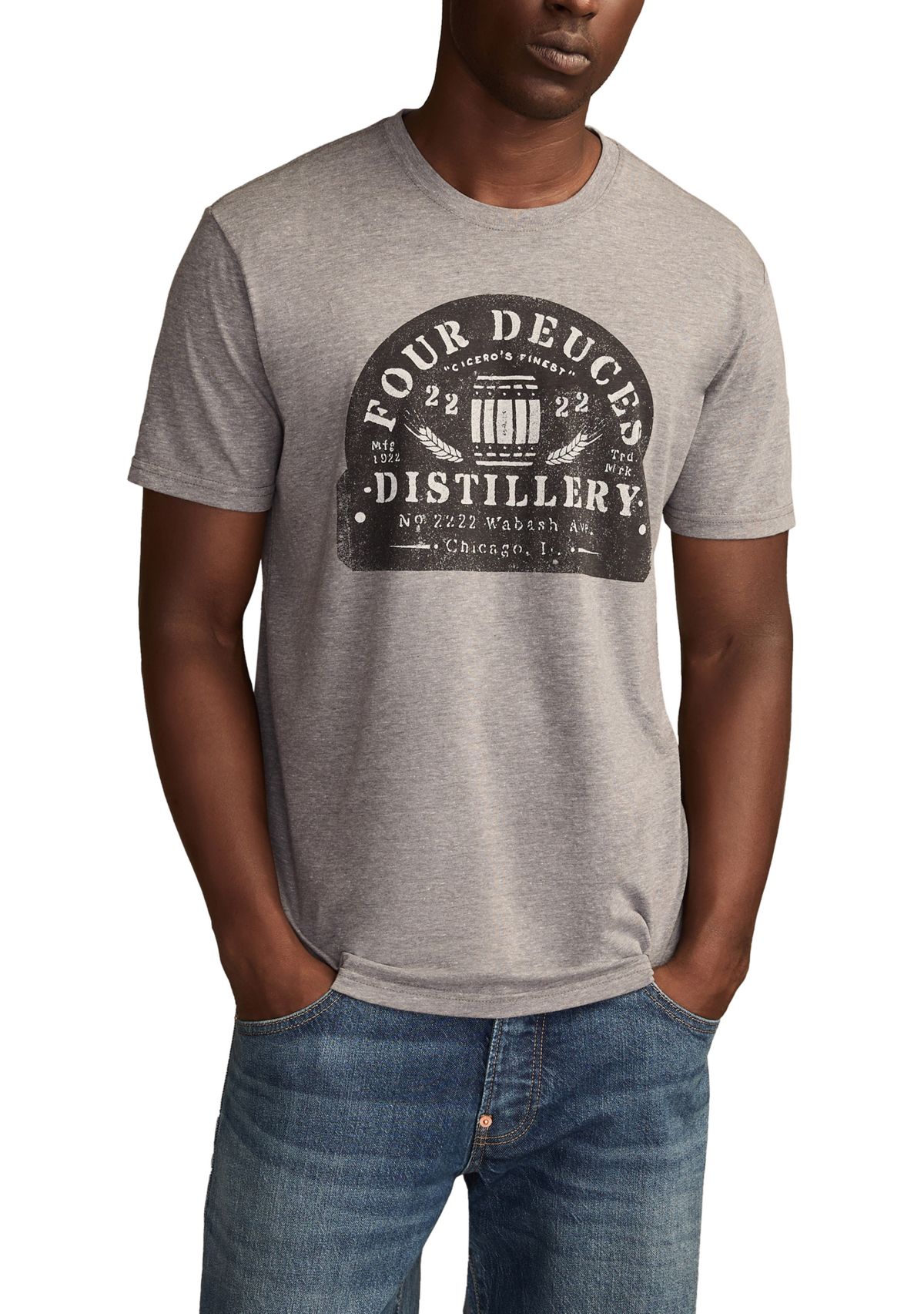 Four Deuces Distillery Graphic T-Shirt 
