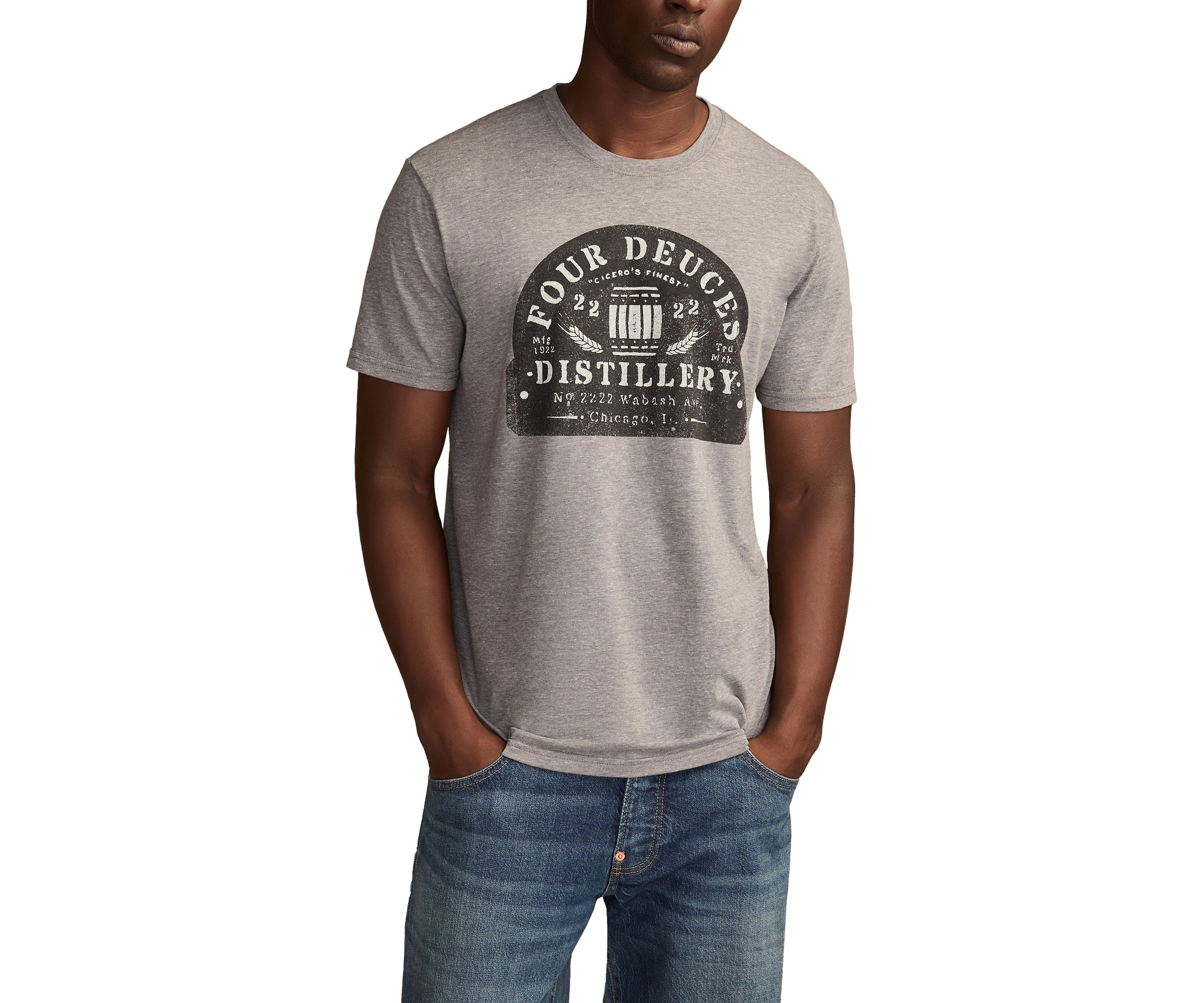 Four Deuces Distillery Graphic T-Shirt 