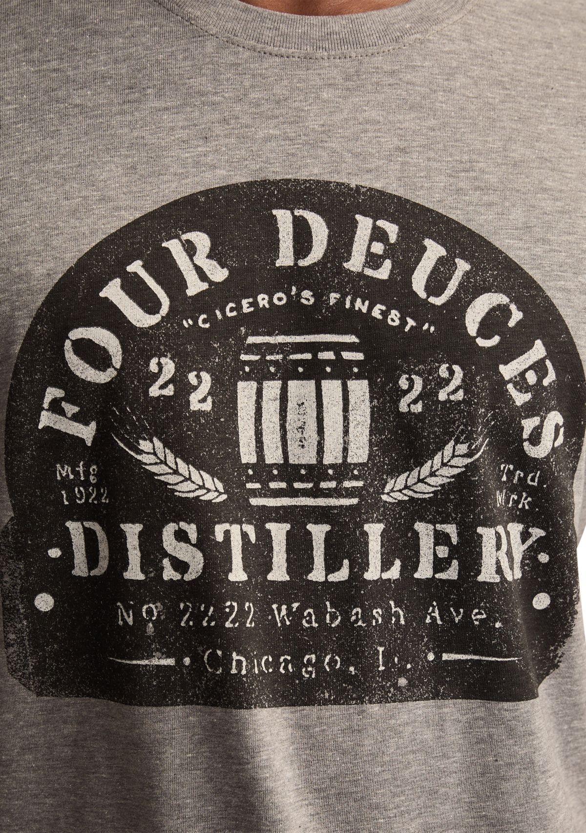 Four Deuces Distillery Graphic T-Shirt 