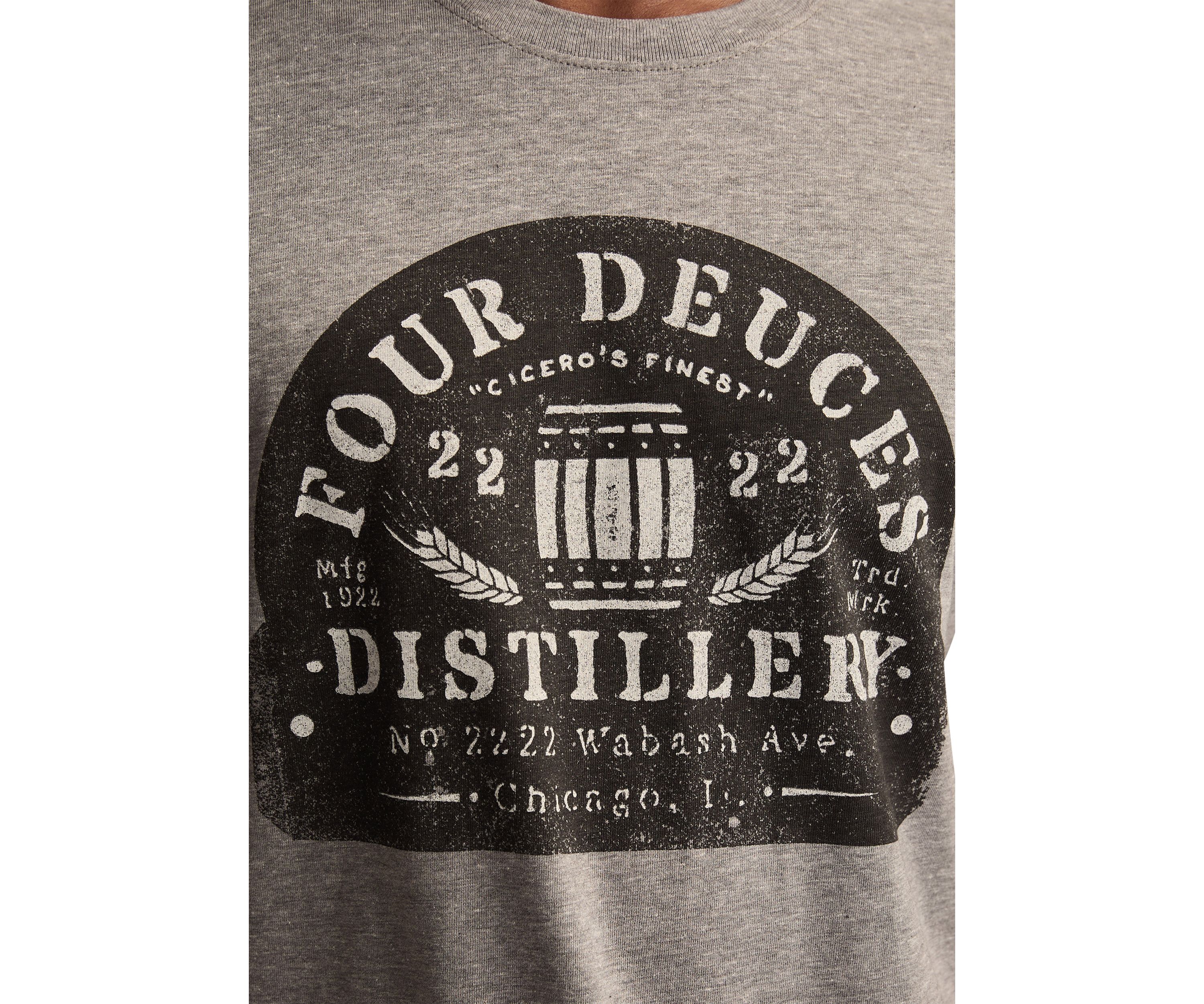 Four Deuces Distillery Graphic T-Shirt 
