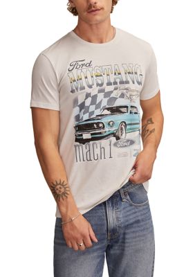 Lucky Brand Men's Ford Mustang Match Graphic T-Shirt