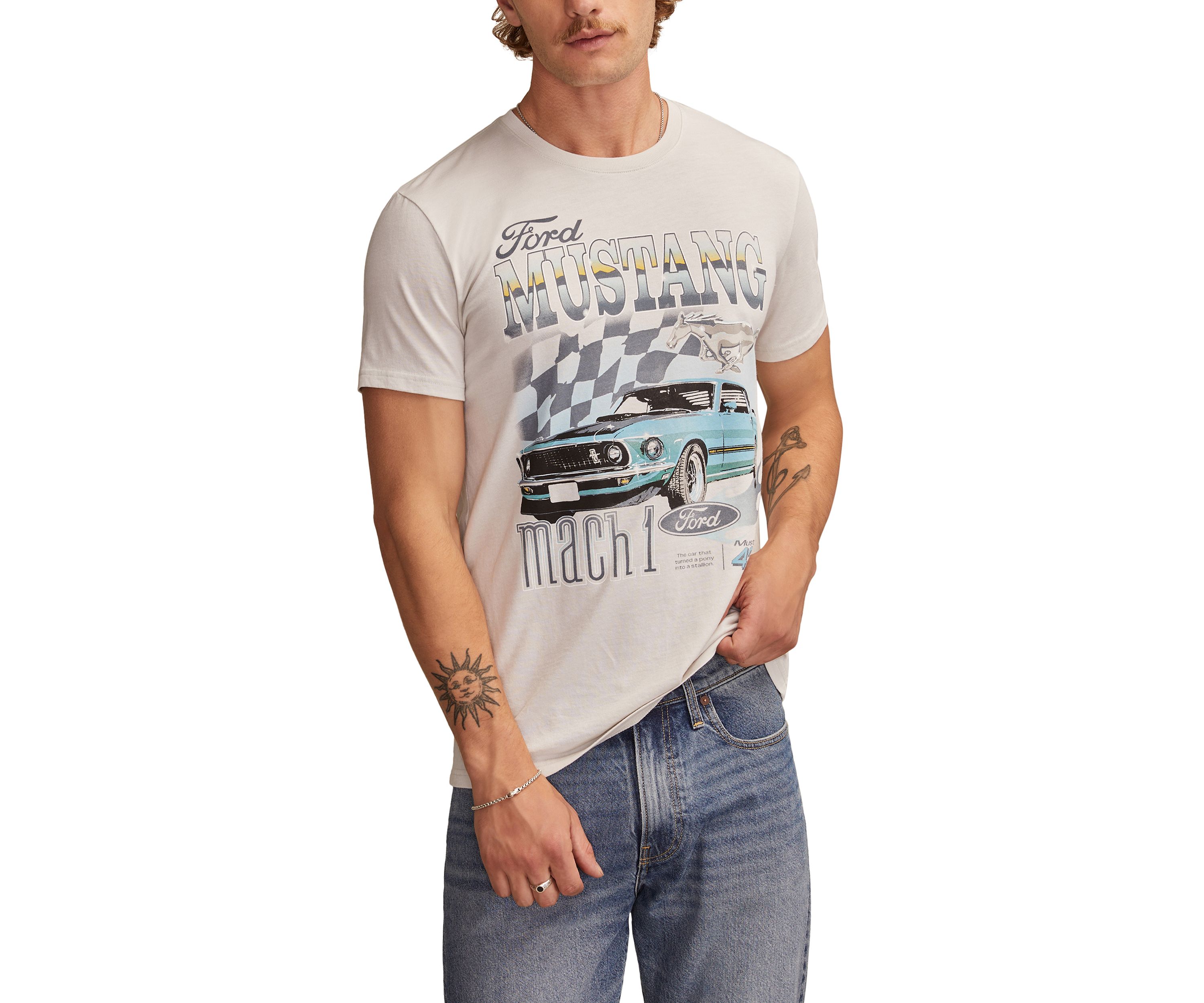 Ford Mustang Match Graphic T-Shirt