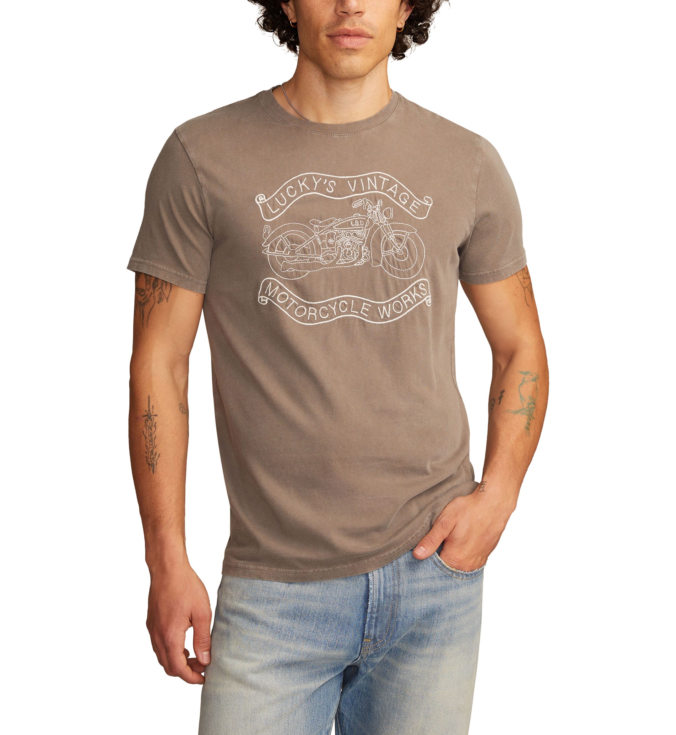 Vintage Bike Graphic T-Shirt 