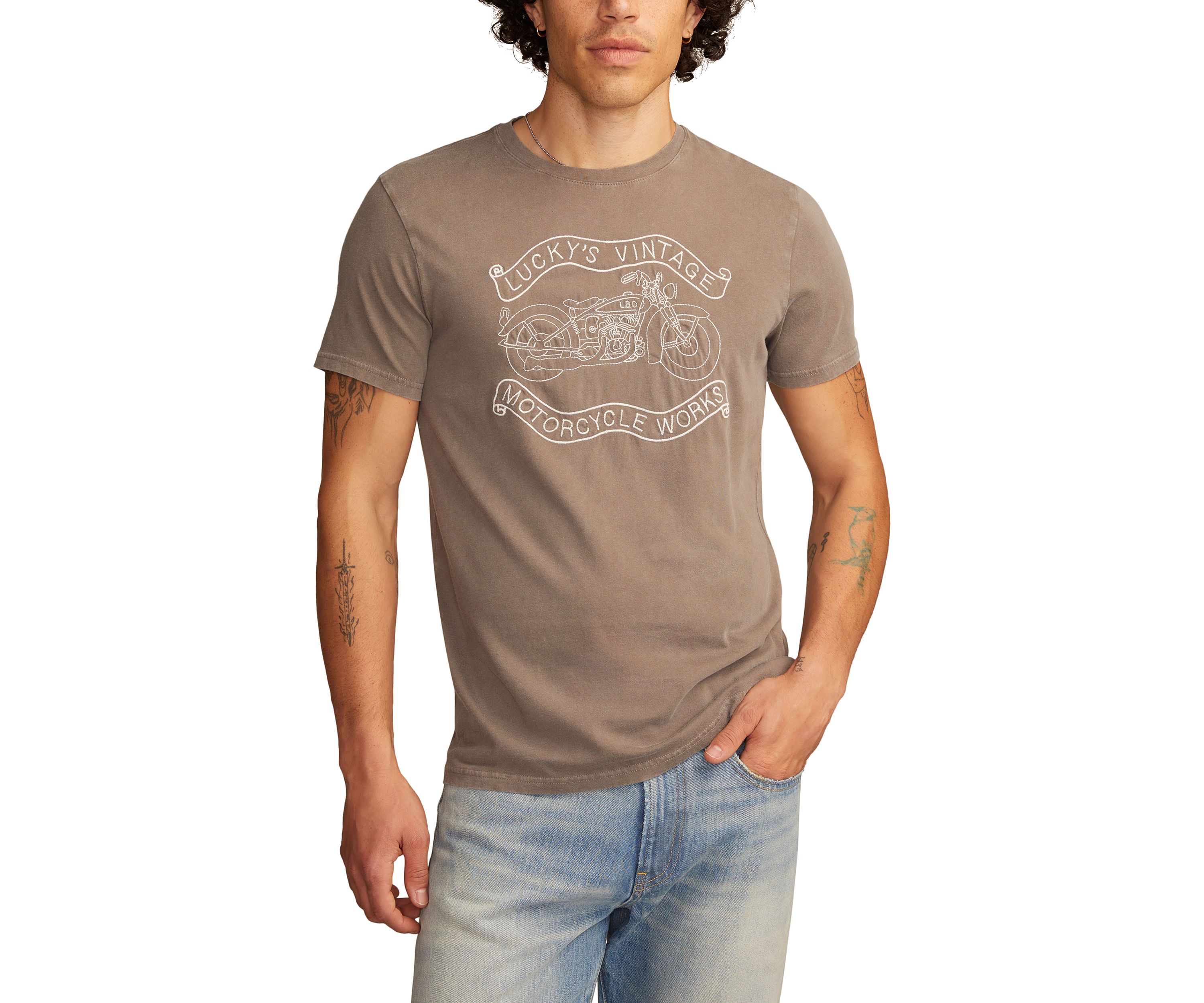 Vintage Bike Graphic T-Shirt 