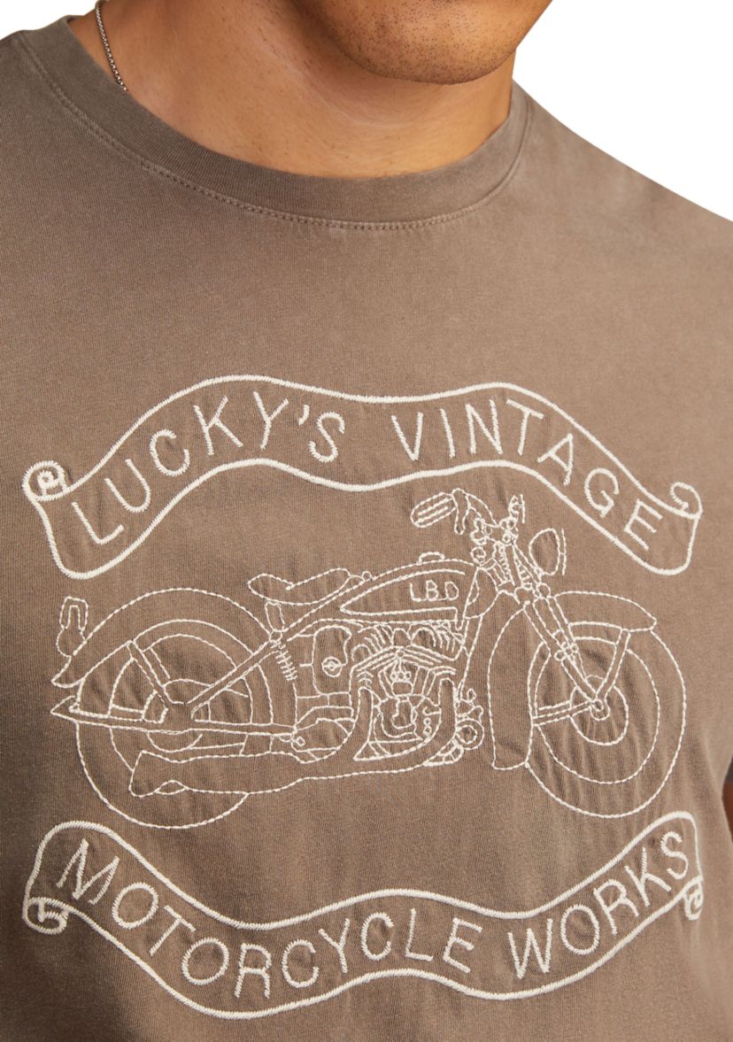 Vintage Bike Graphic T-Shirt 