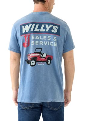 Lucky Brand Men's Jeep Willy's Graphic T-Shirt