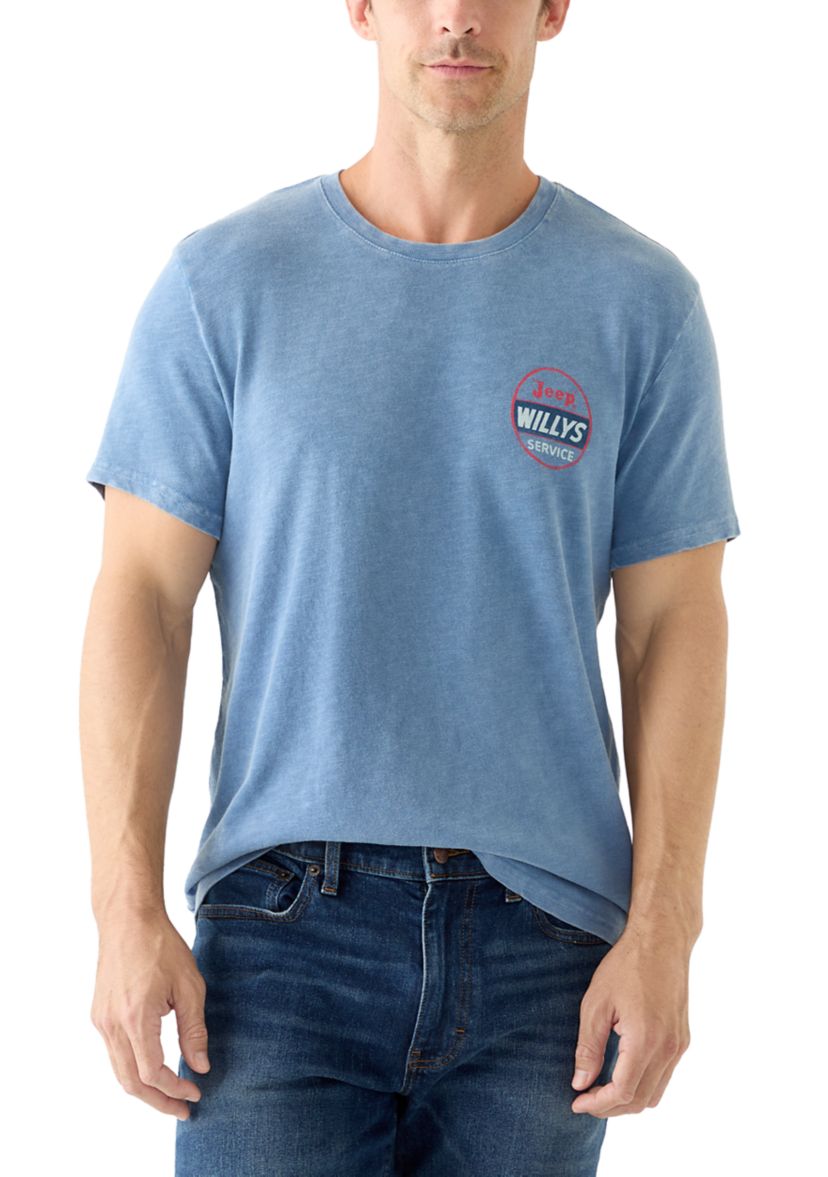 Mens Jeep Willys Graphic T-Shirt