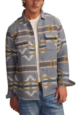 Lucky Brand Men's Southwestern Print Humbolt Shirt