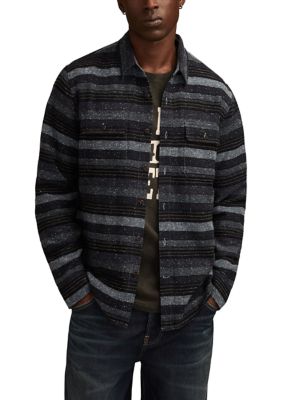 Lucky Brand Men's Snow Heather Flannel Shirt