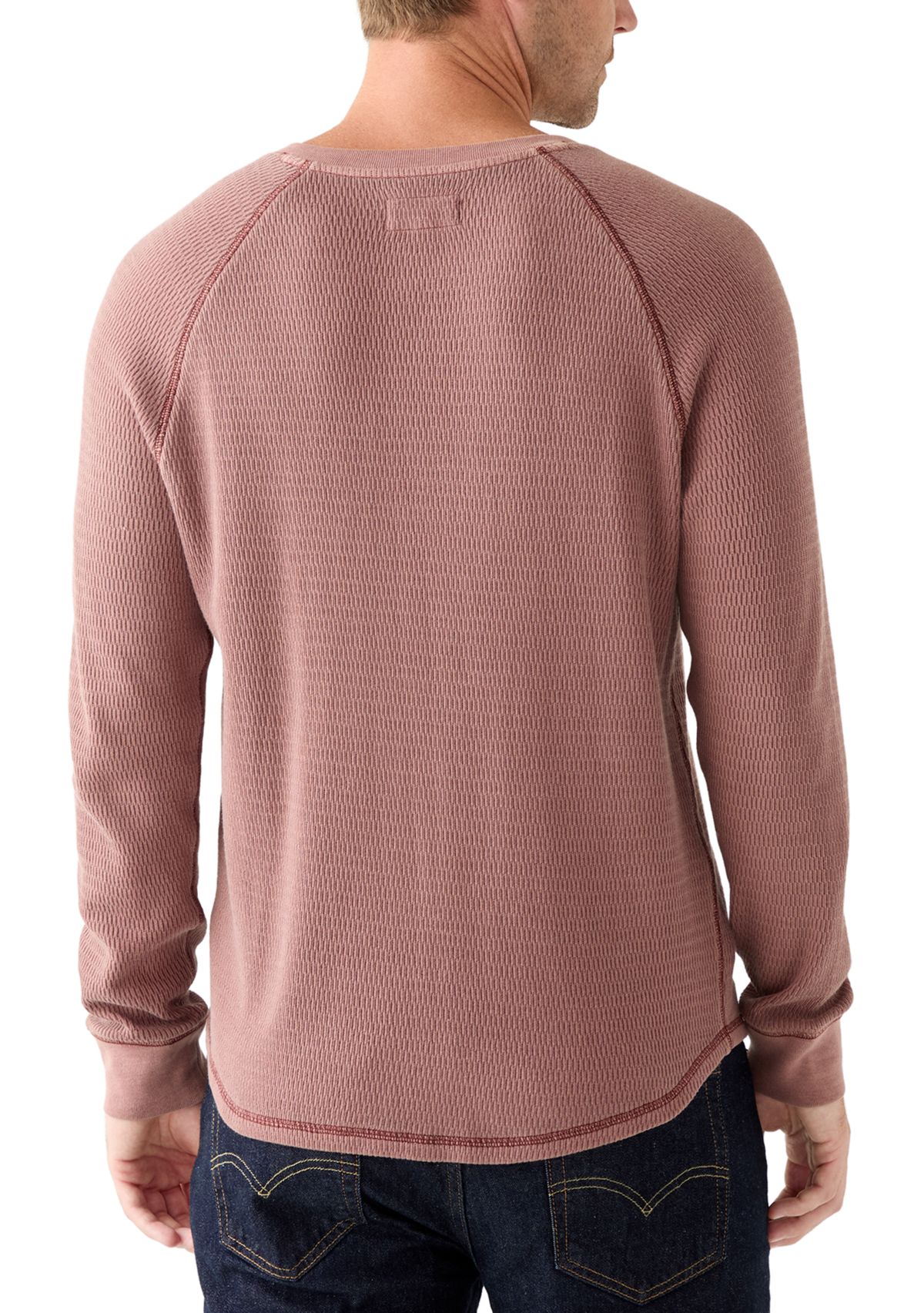 Birdseye Thermal Henley Shirt 