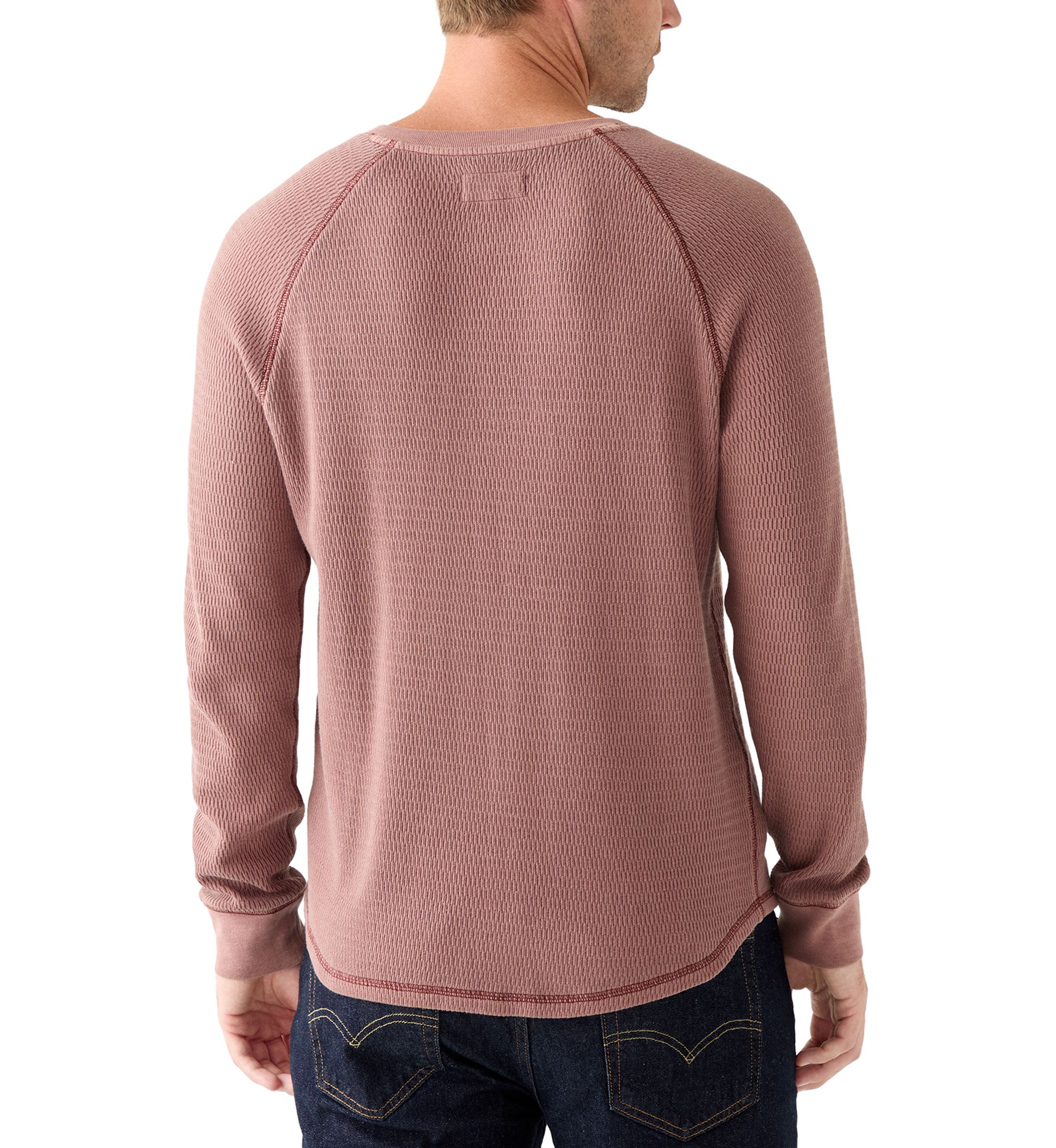 Birdseye Thermal Henley Shirt 
