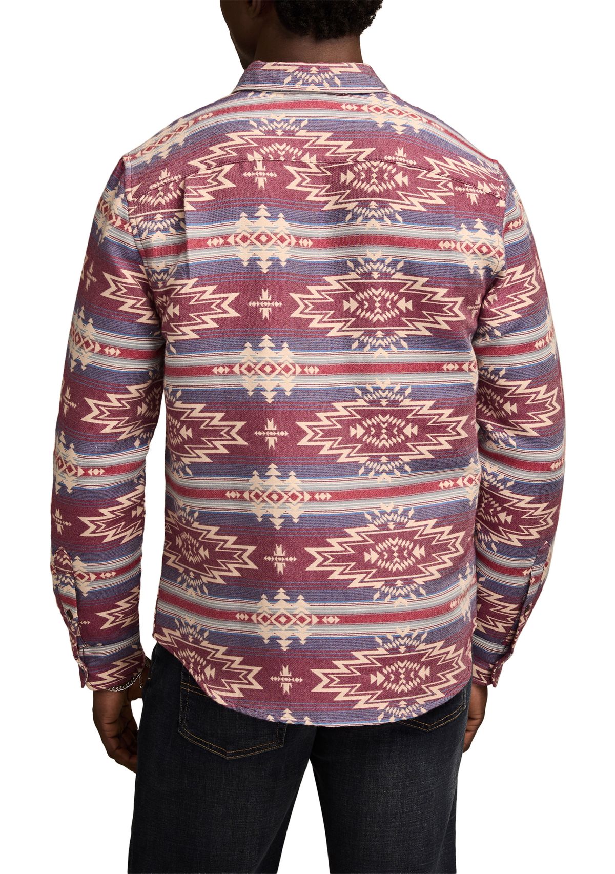 Mens Jacquard Flannel Humboldt Shirt